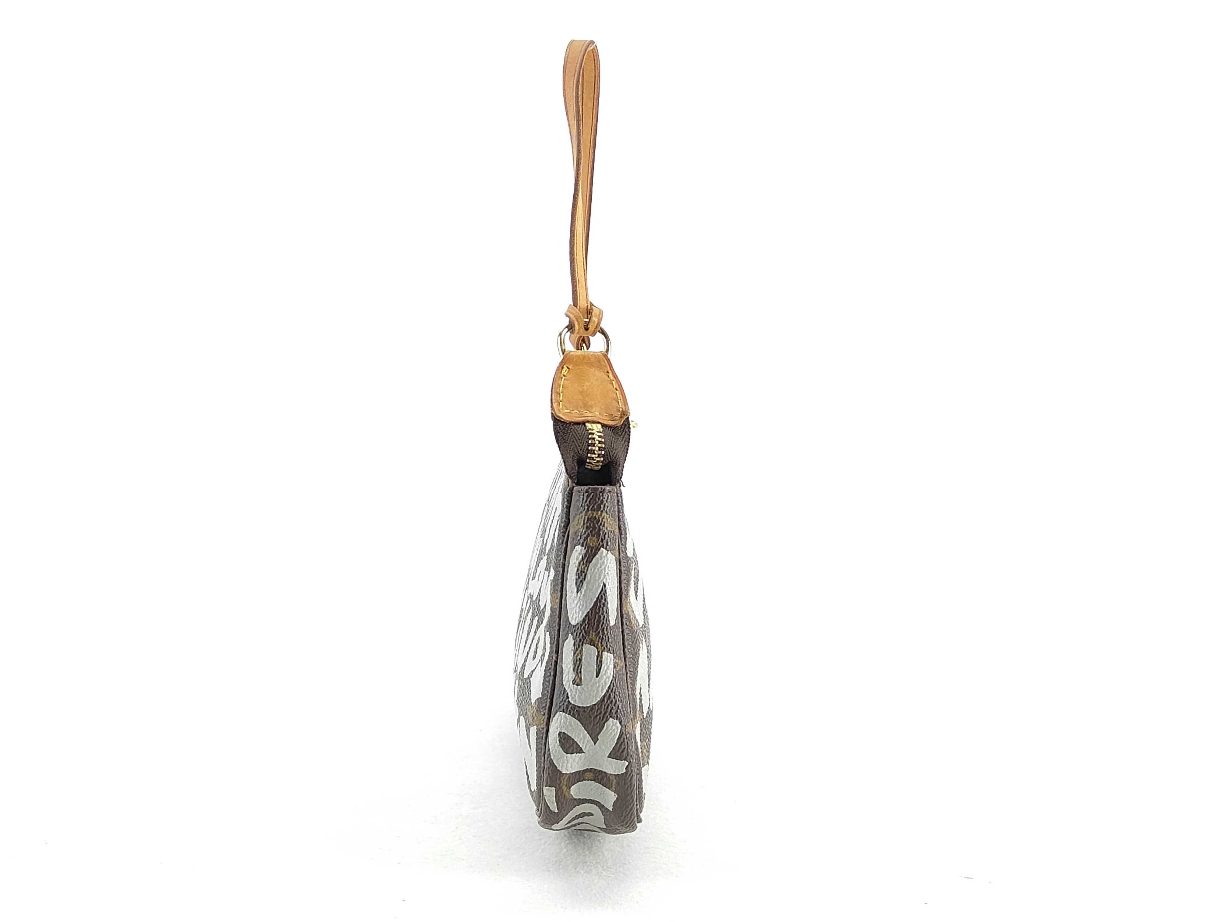 Monogram Graffiti Pochette Accessoires Pouch — view 3