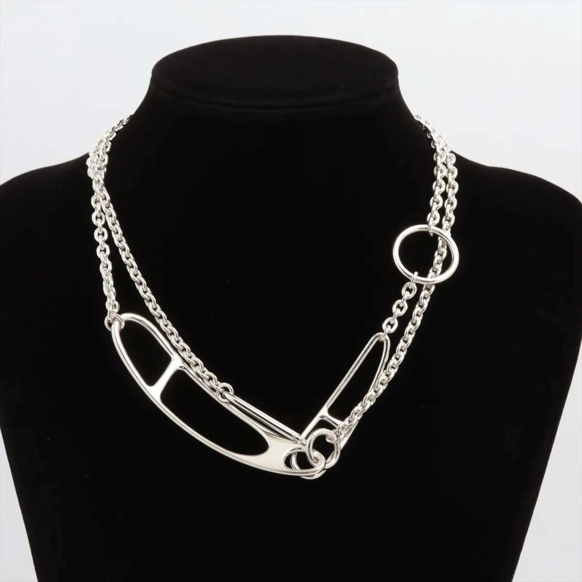 Chaine d'Ancre Punk Long Necklace 925 96.3g Silver — view 4