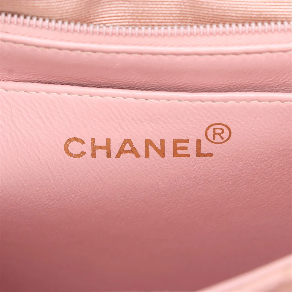 Matelasse Lambskin Single Flap Single Chain Bag Diana Flap Pink Gold Hardware 4780344 4th Series — view 10