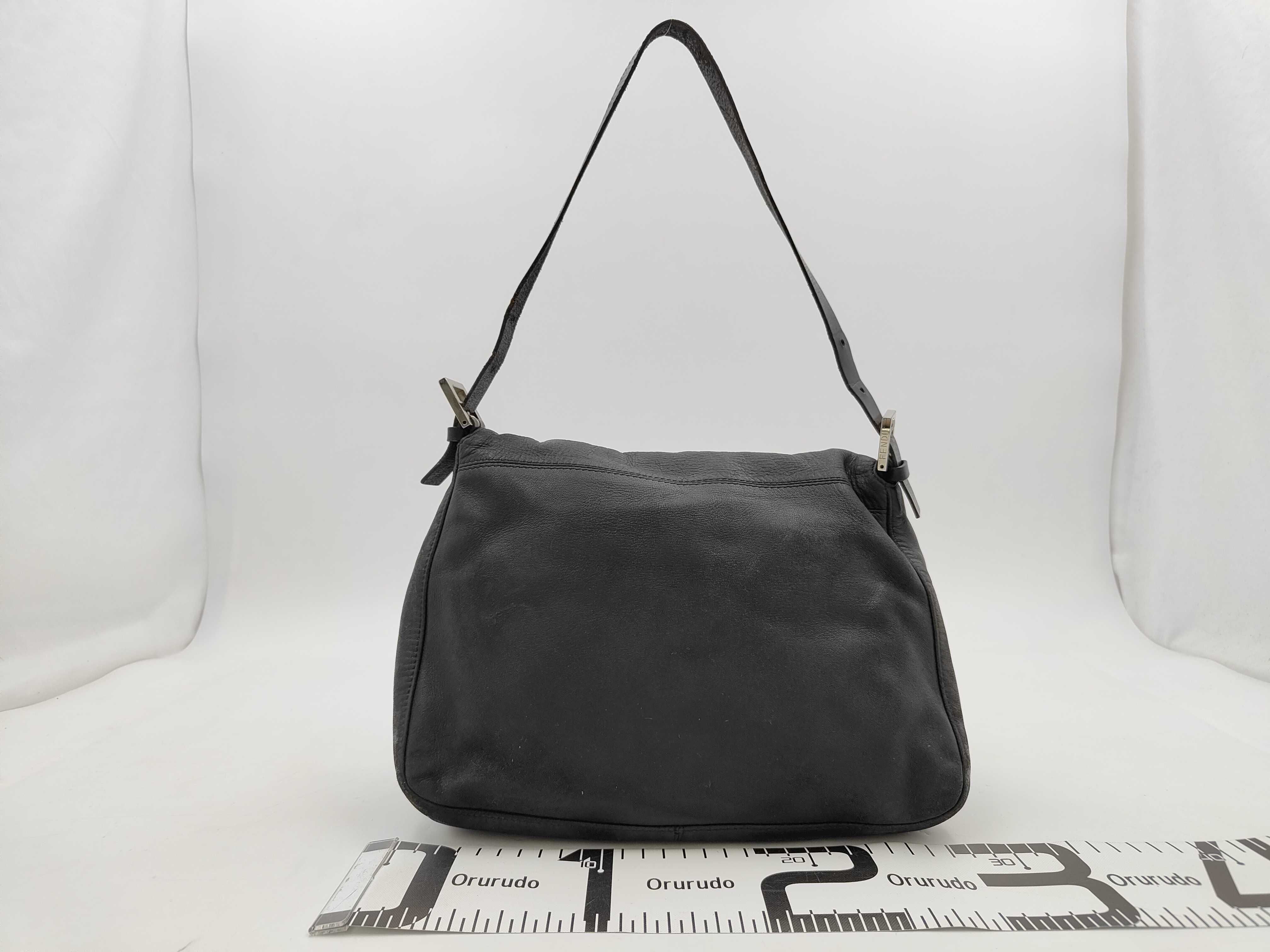 Mamma Leather Black Shoulder Bag — view 2