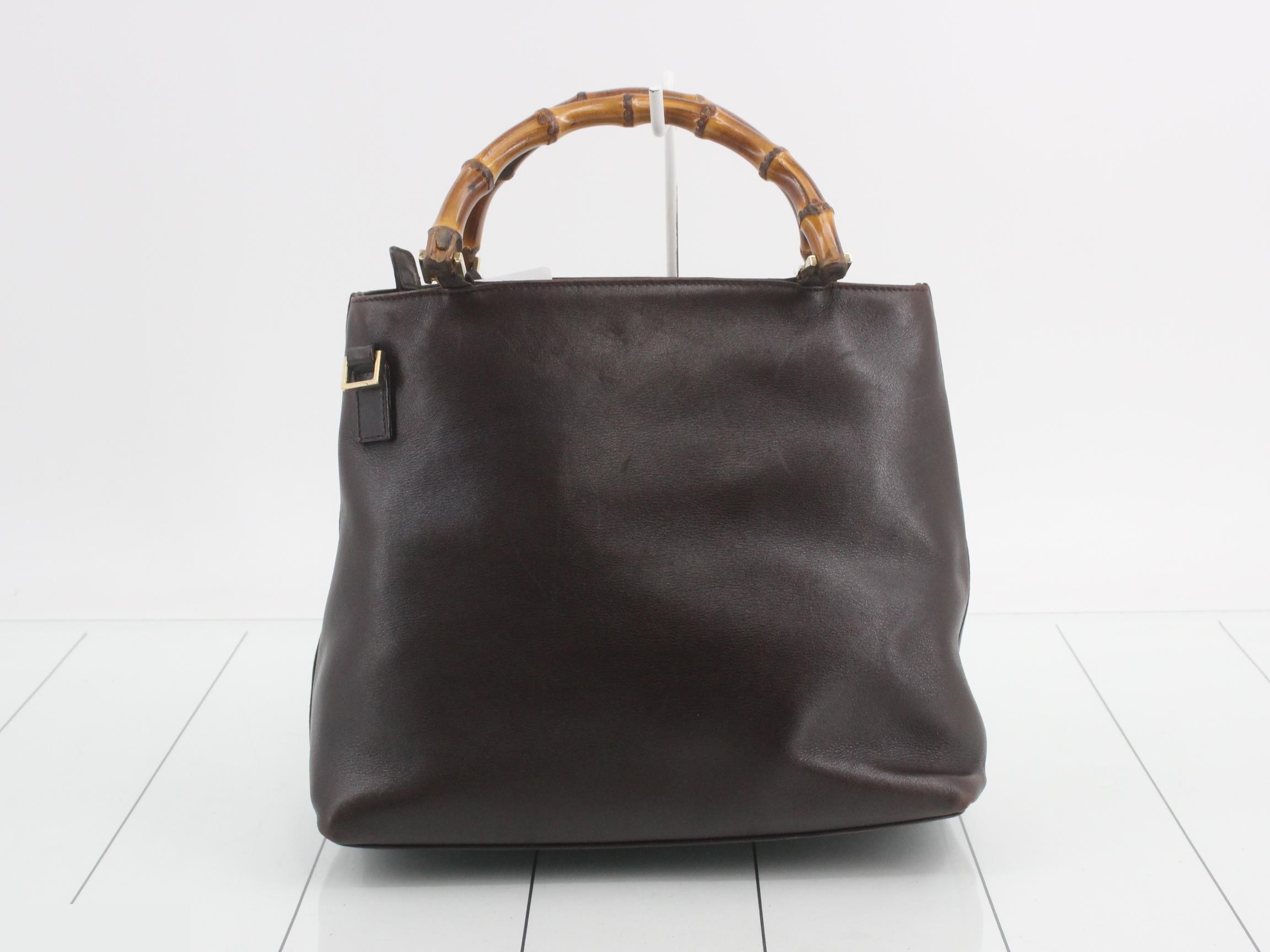 bamboo handbag — view 2