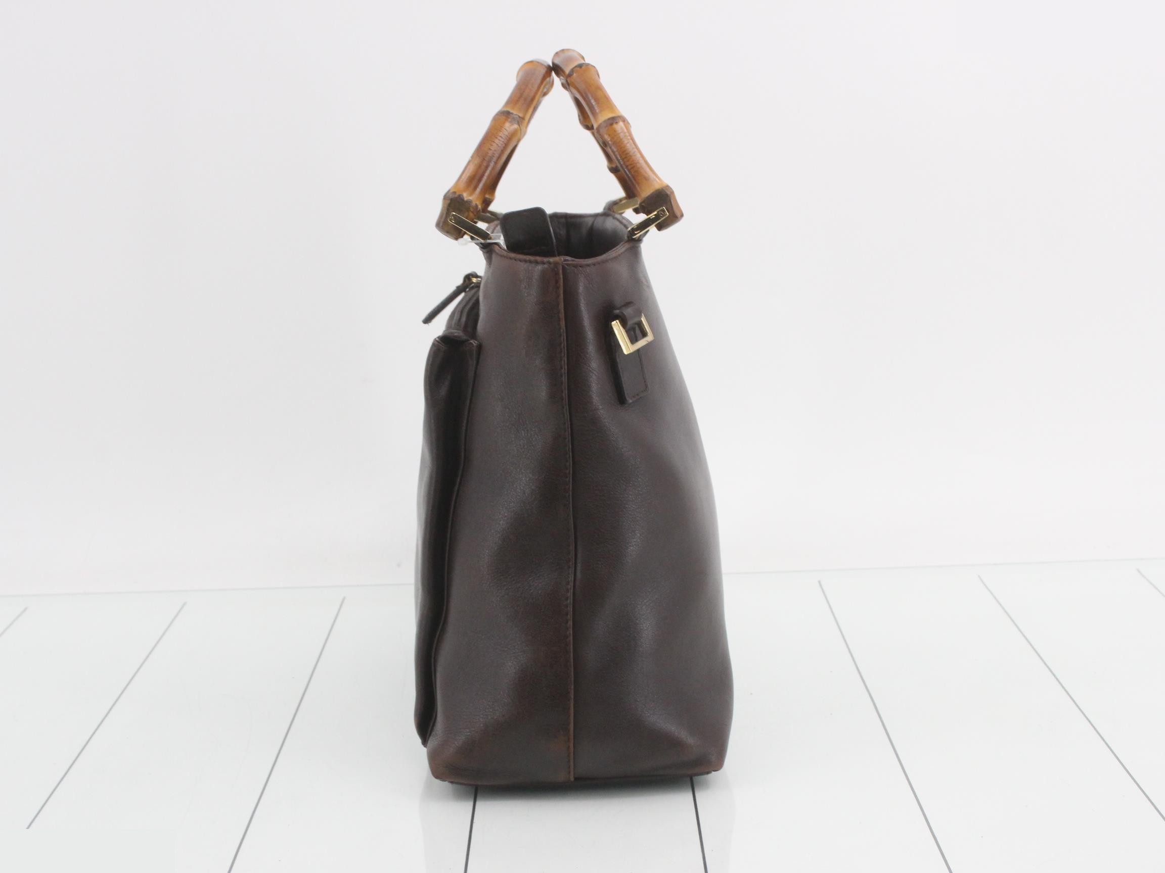 bamboo handbag — view 3