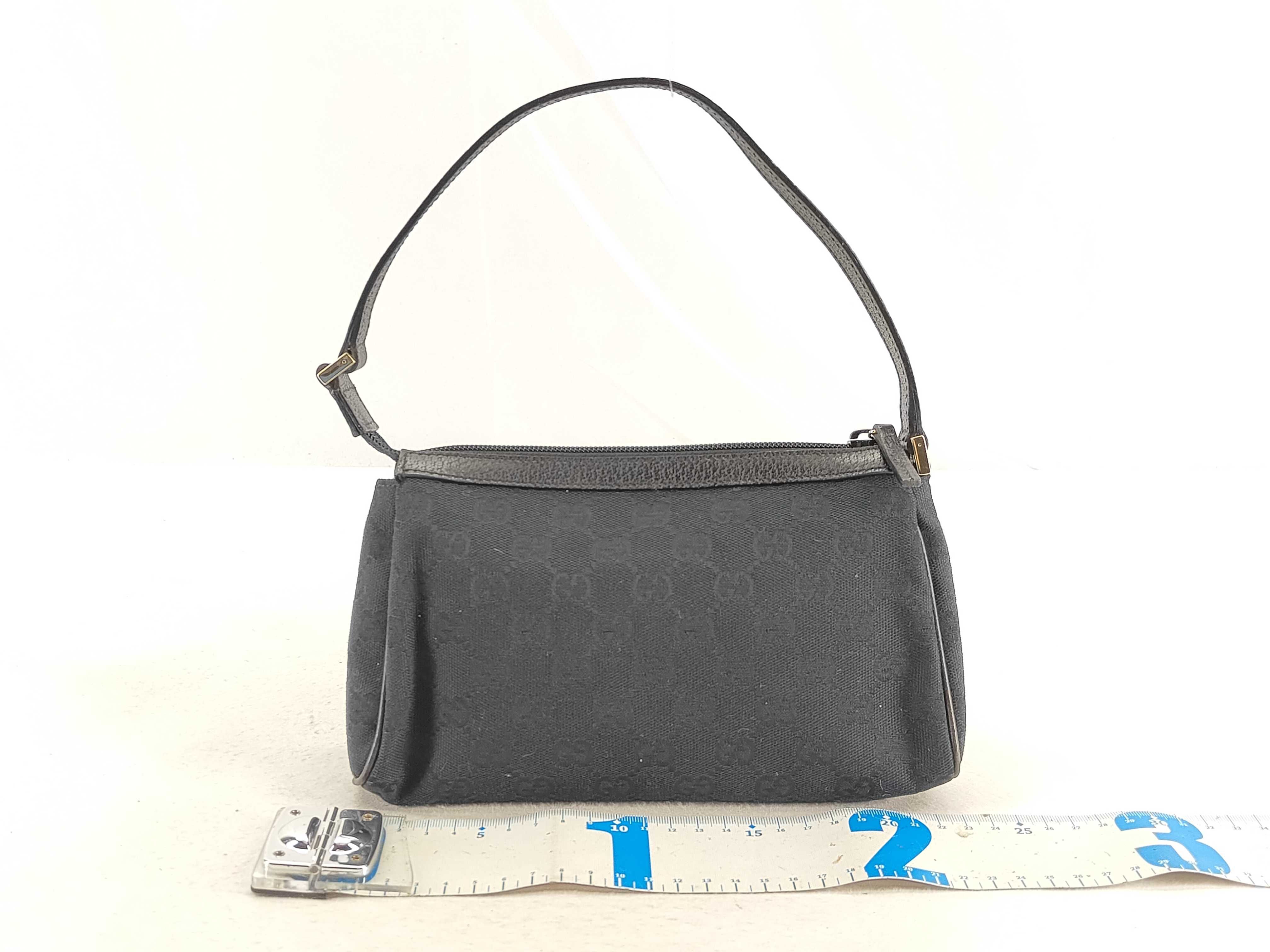 GG Canvas Black GG Canvas Mahjong Underarm Bag Shoulder Bag — view 2