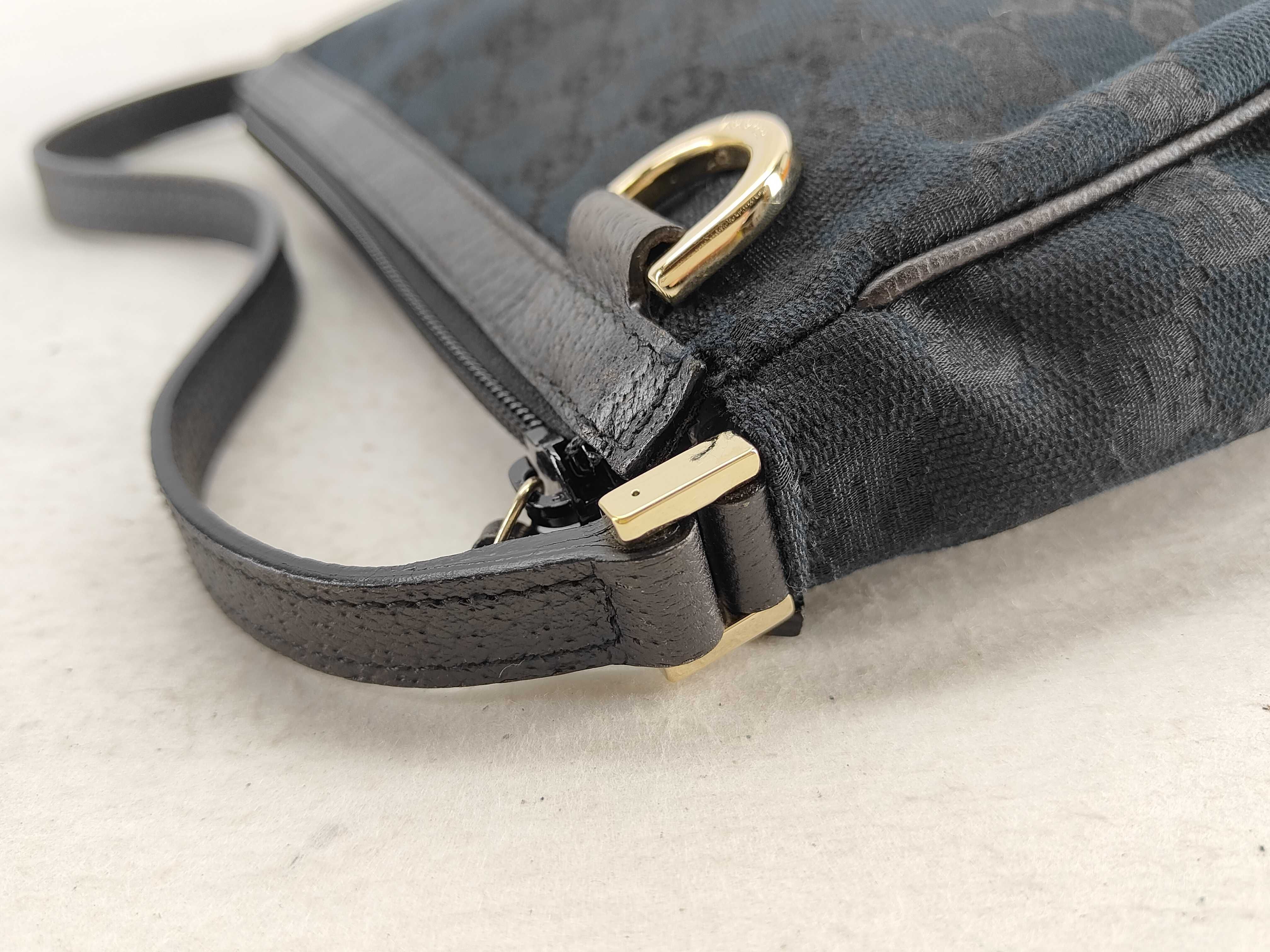 GG Canvas Black GG Canvas Mahjong Underarm Bag Shoulder Bag — view 6