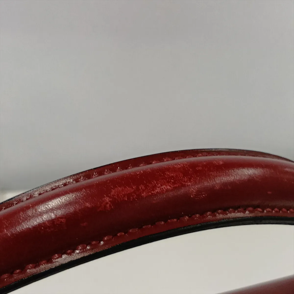 [Individually packaged] Hermes Kelly 32 Letournée Box Calf Rouge H Gold Hardware N: 1984 — view 14