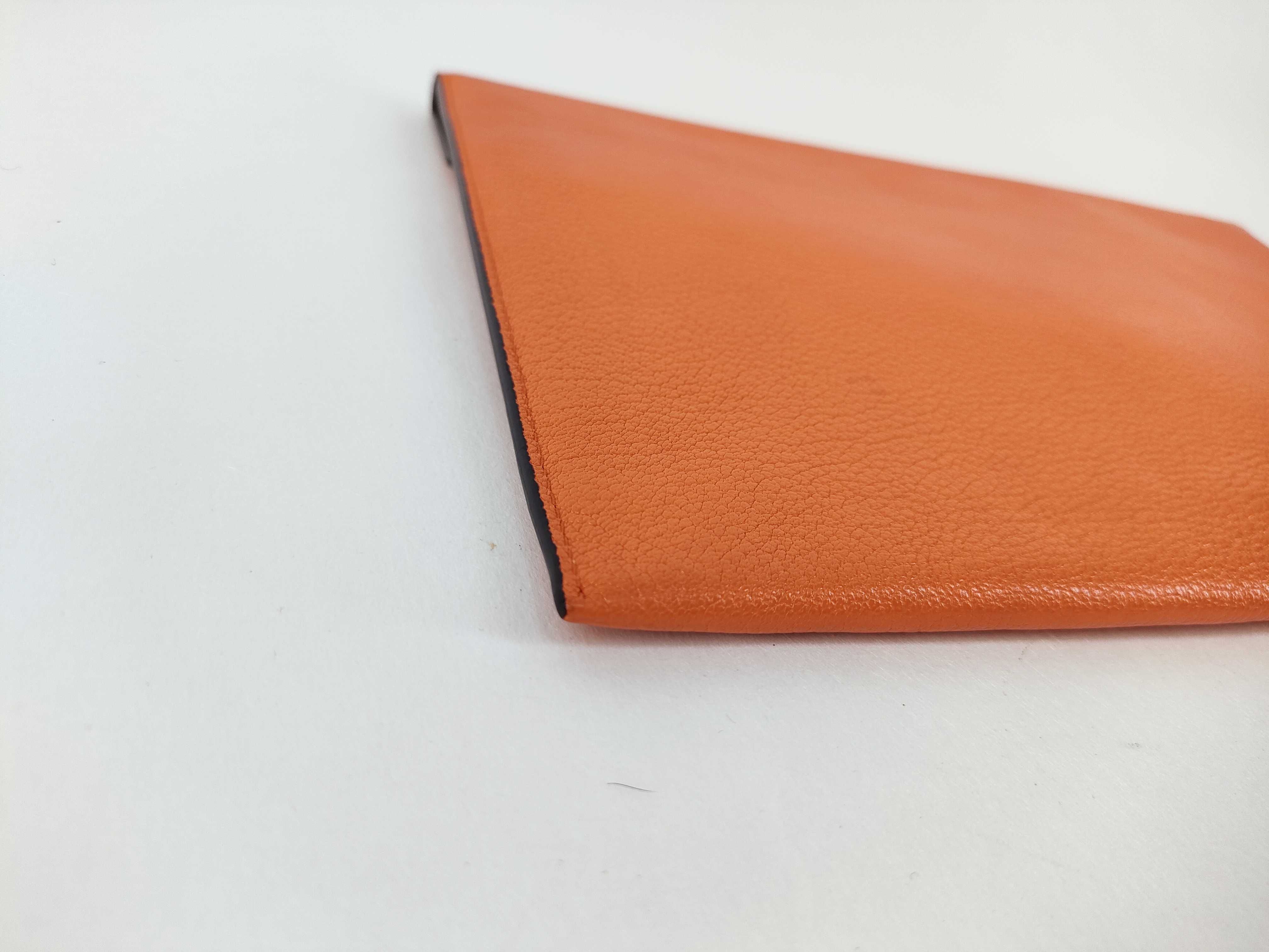 clutch bag, orange clutch bag — view 3