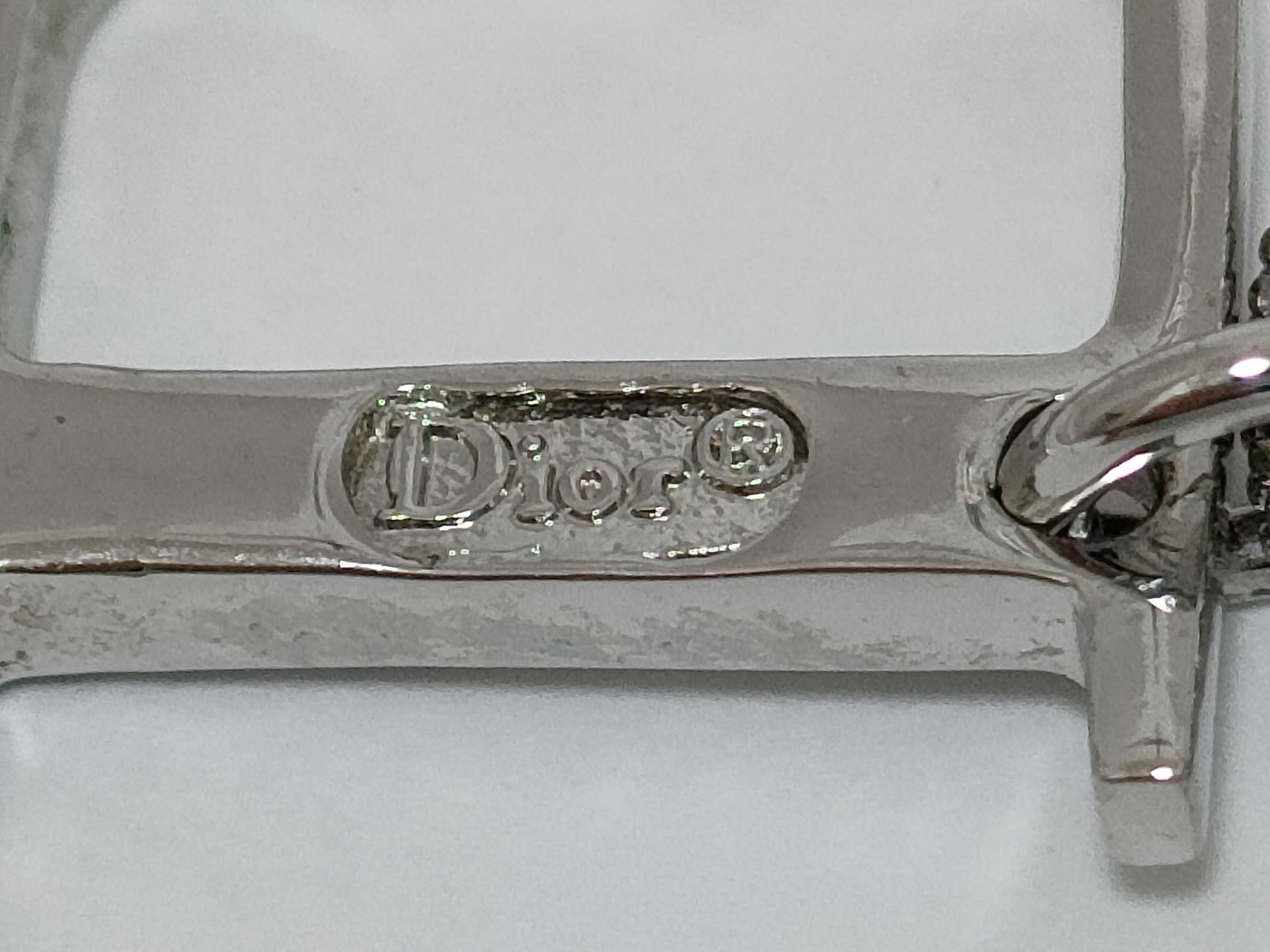 SV D-mark rhinestone necklace — view 5