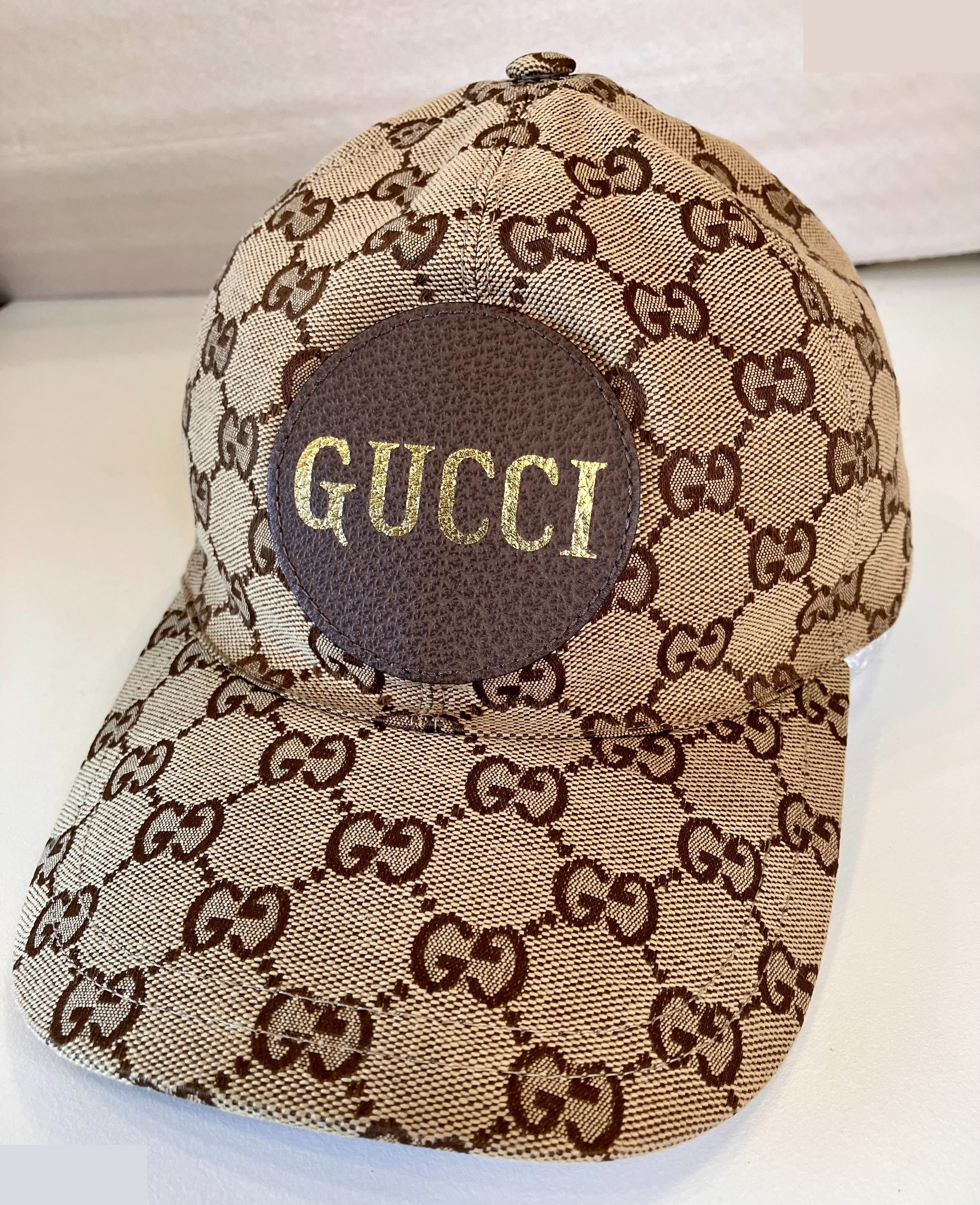 GG canvas baseball cap