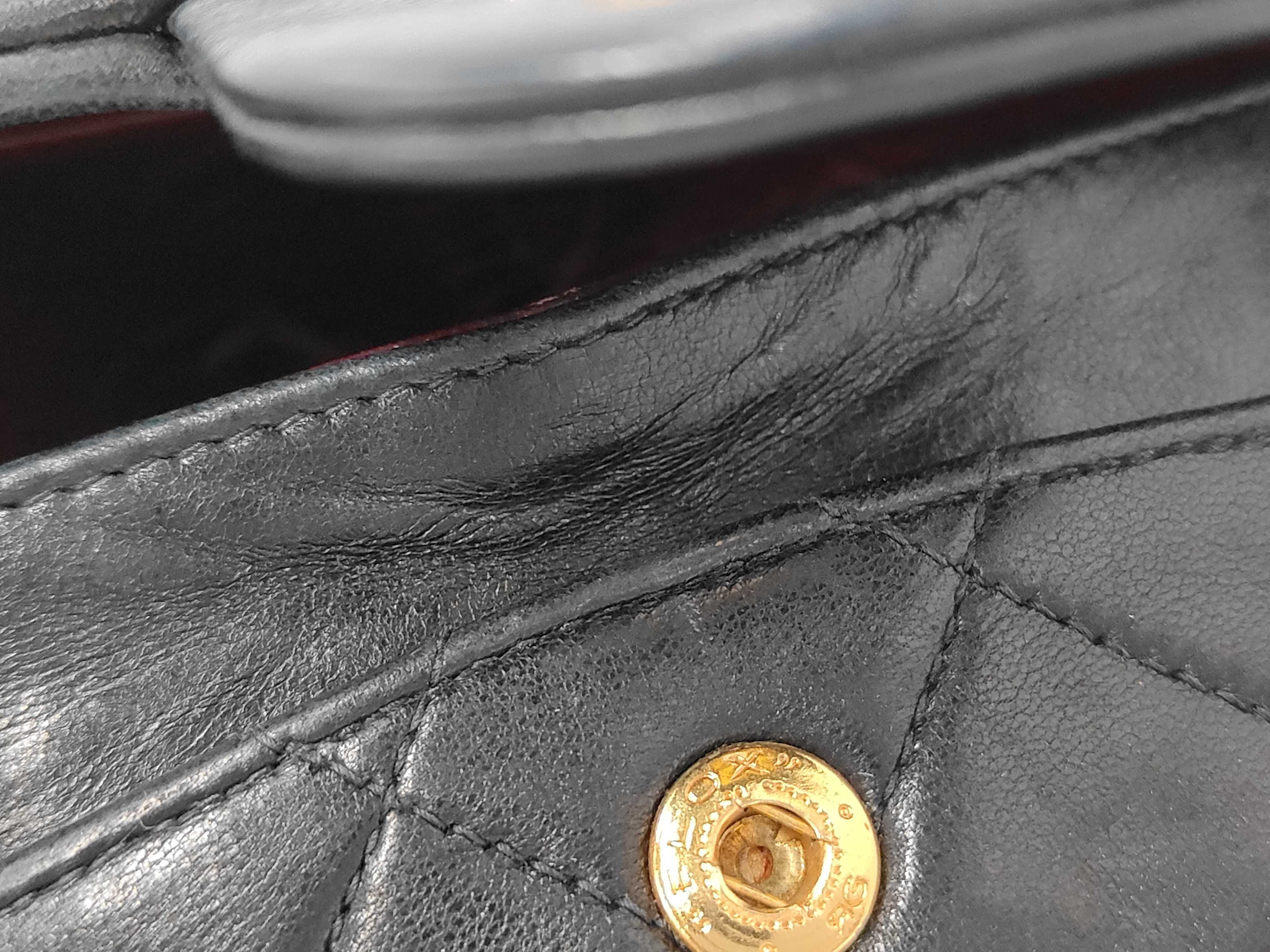 Matelassé 25 Double Flap Double Chain Lambskin Shoulder Bag with Guarantee Card 4169566 Shoulder Bag — view 10