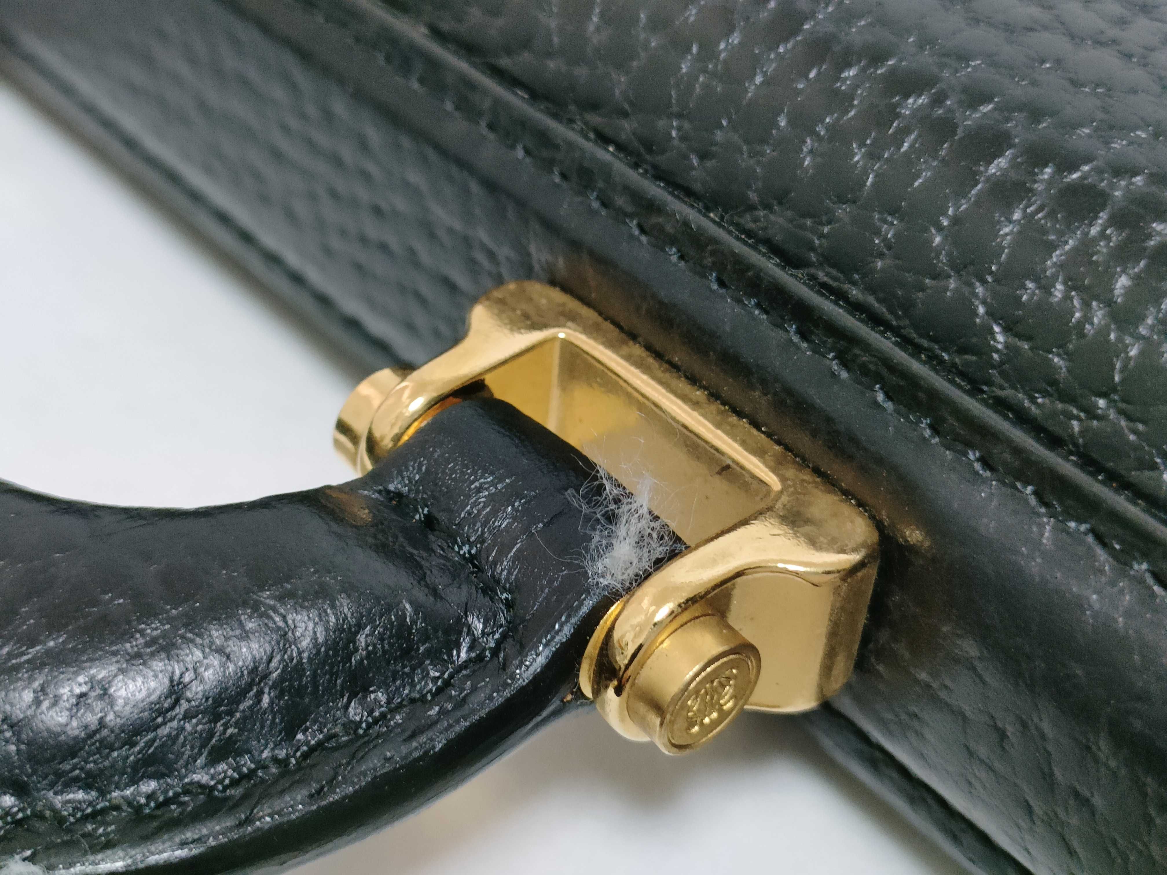 bag, Loewe 1846 Anagram, black briefcase, business bag with lock. — view 5