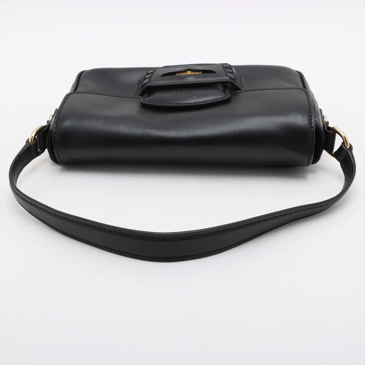 Penny Leather 2WAY Shoulder Bag Black — view 5