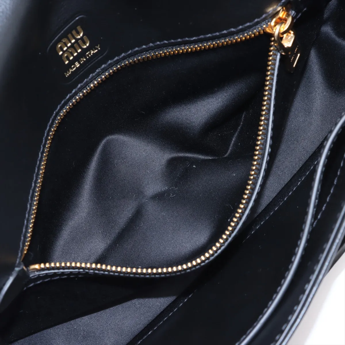 Penny Leather 2WAY Shoulder Bag Black — view 10