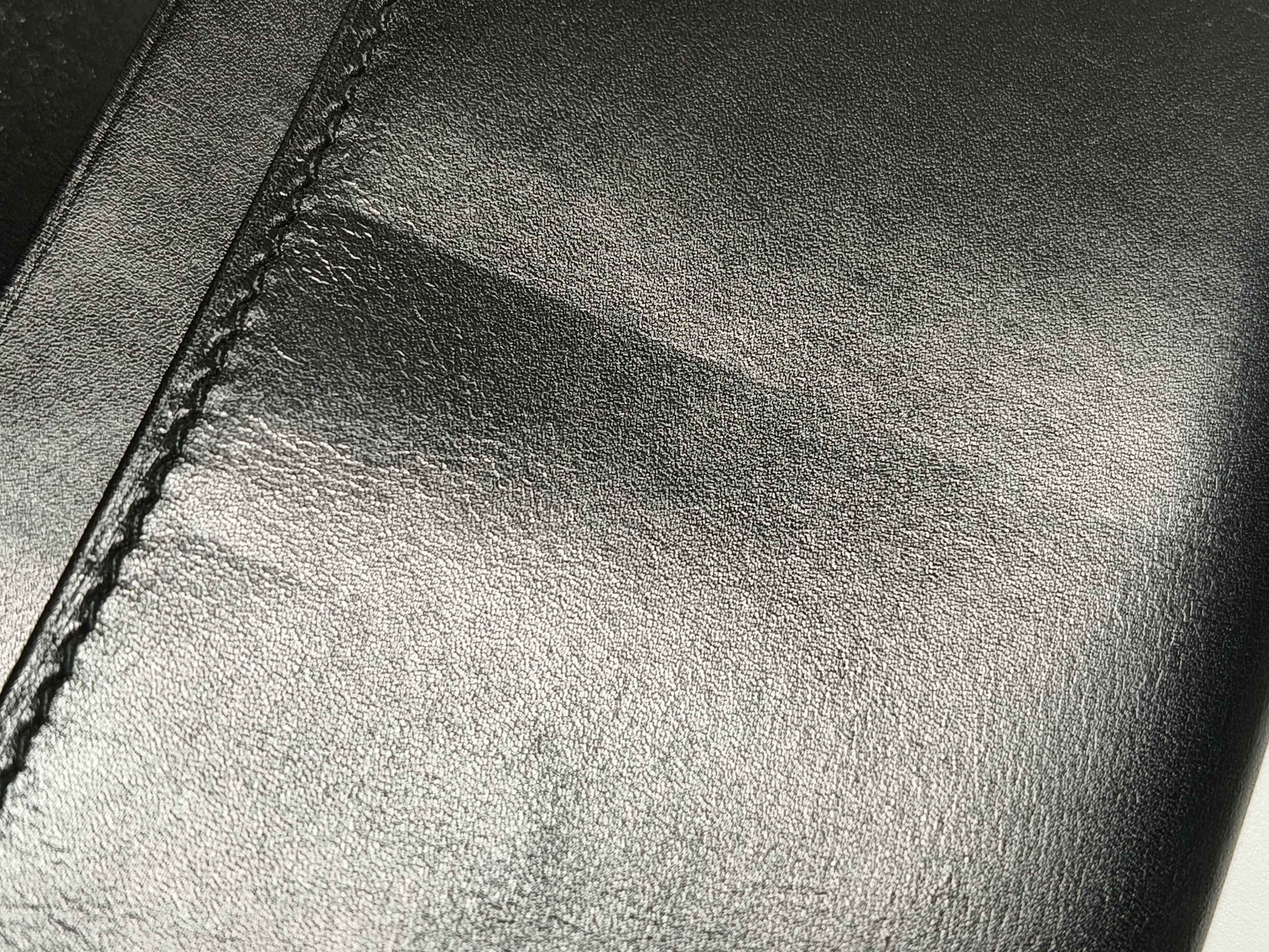 Black Leather Long Wallet — view 13