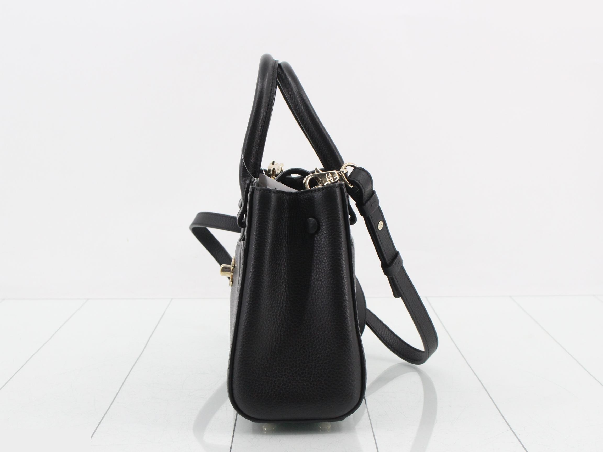 Caviar Skin Turn-Lock 2-Way Shoulder/Handbag — view 3