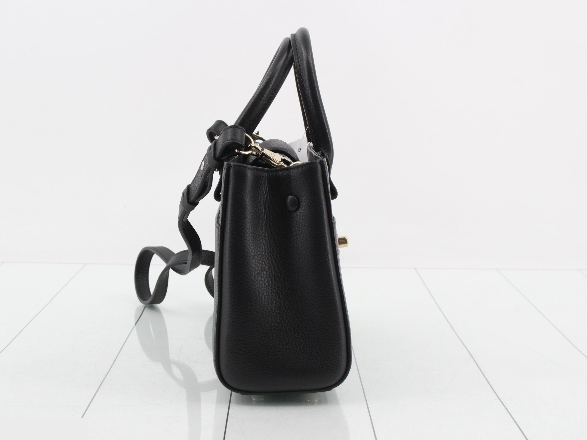 Caviar Skin Turn-Lock 2-Way Shoulder/Handbag — view 4