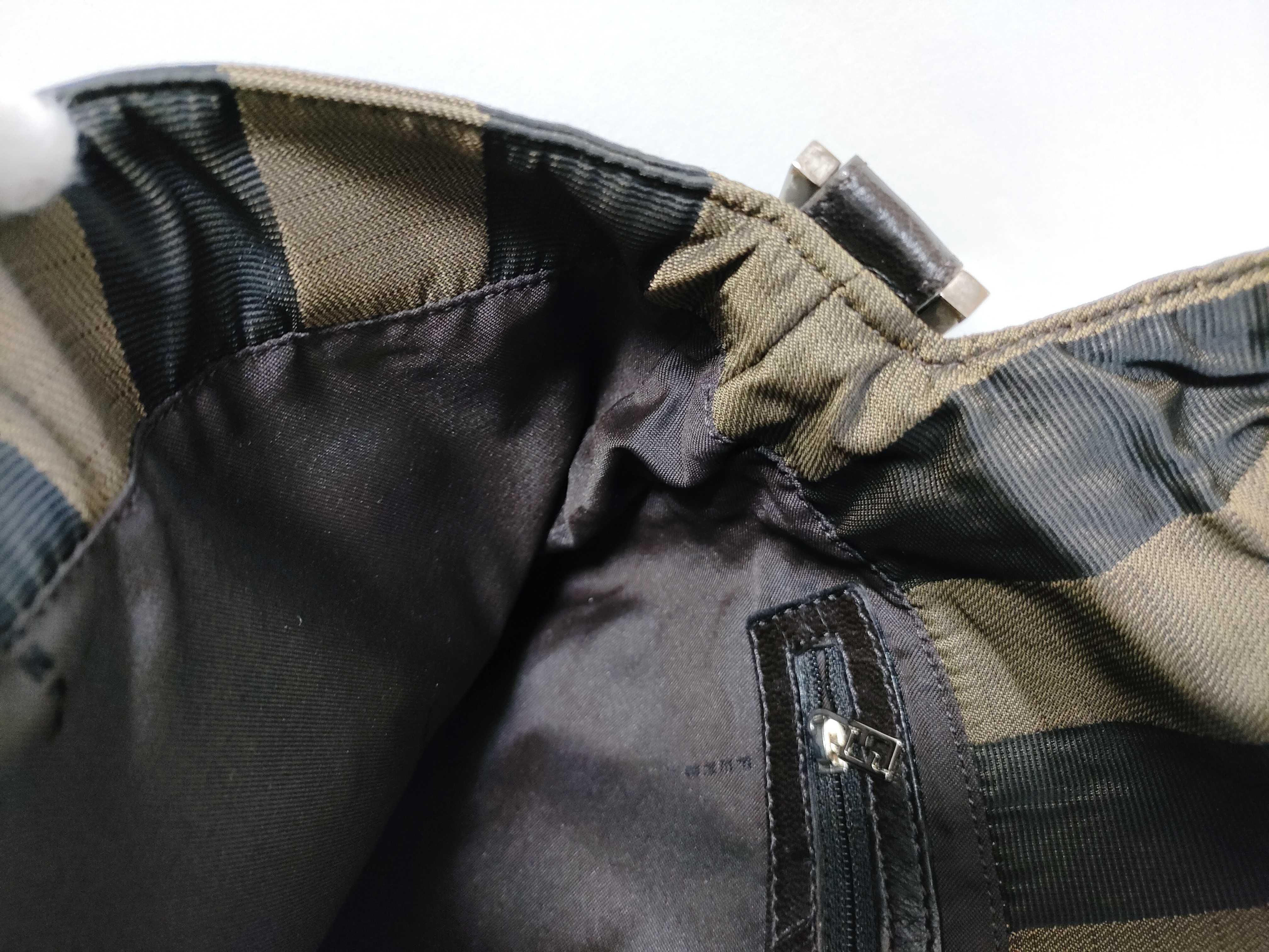 Pecan Pattern Shoulder Bag with Dust Bag — view 9