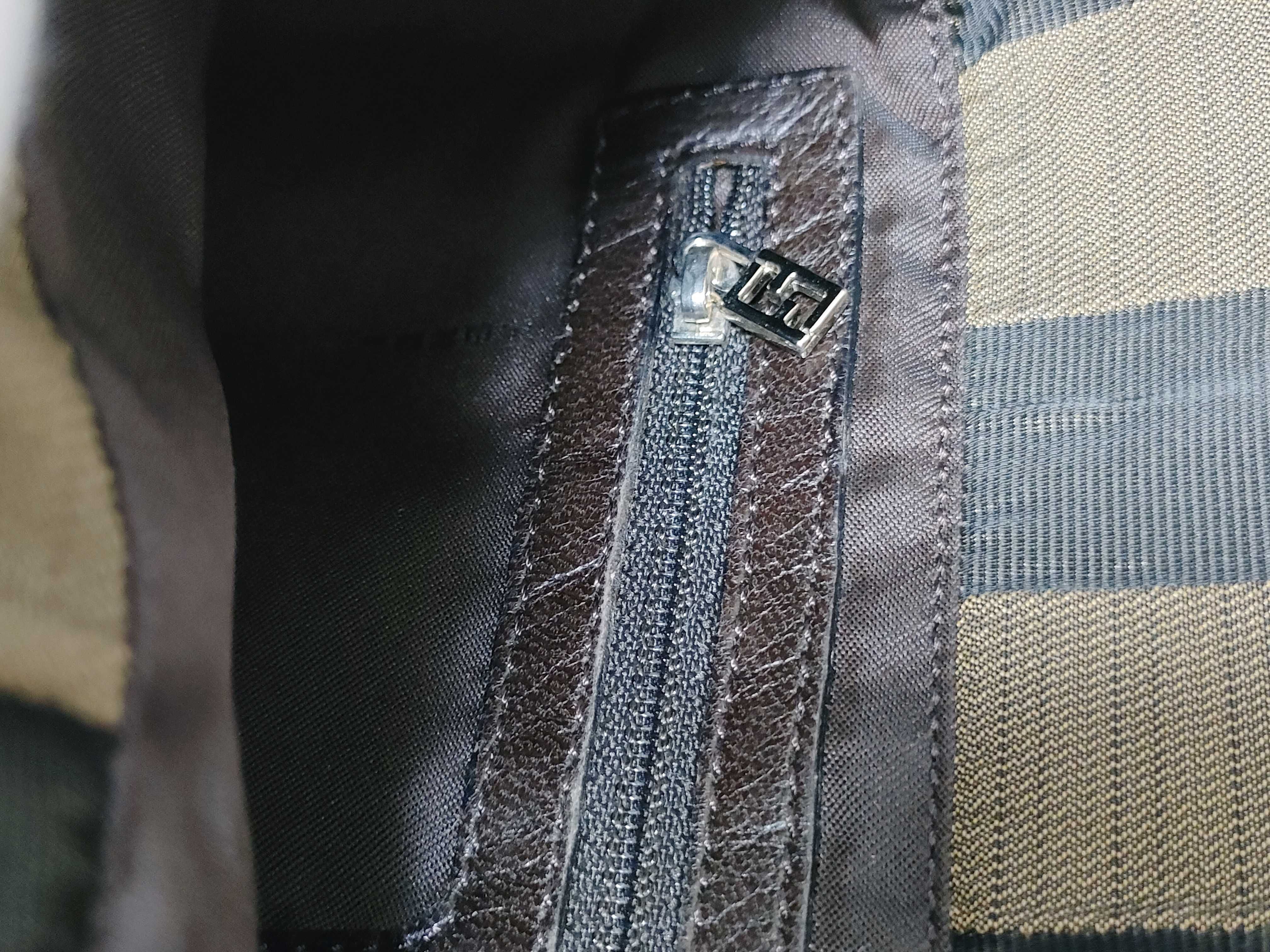 Pecan Pattern Shoulder Bag with Dust Bag — view 10