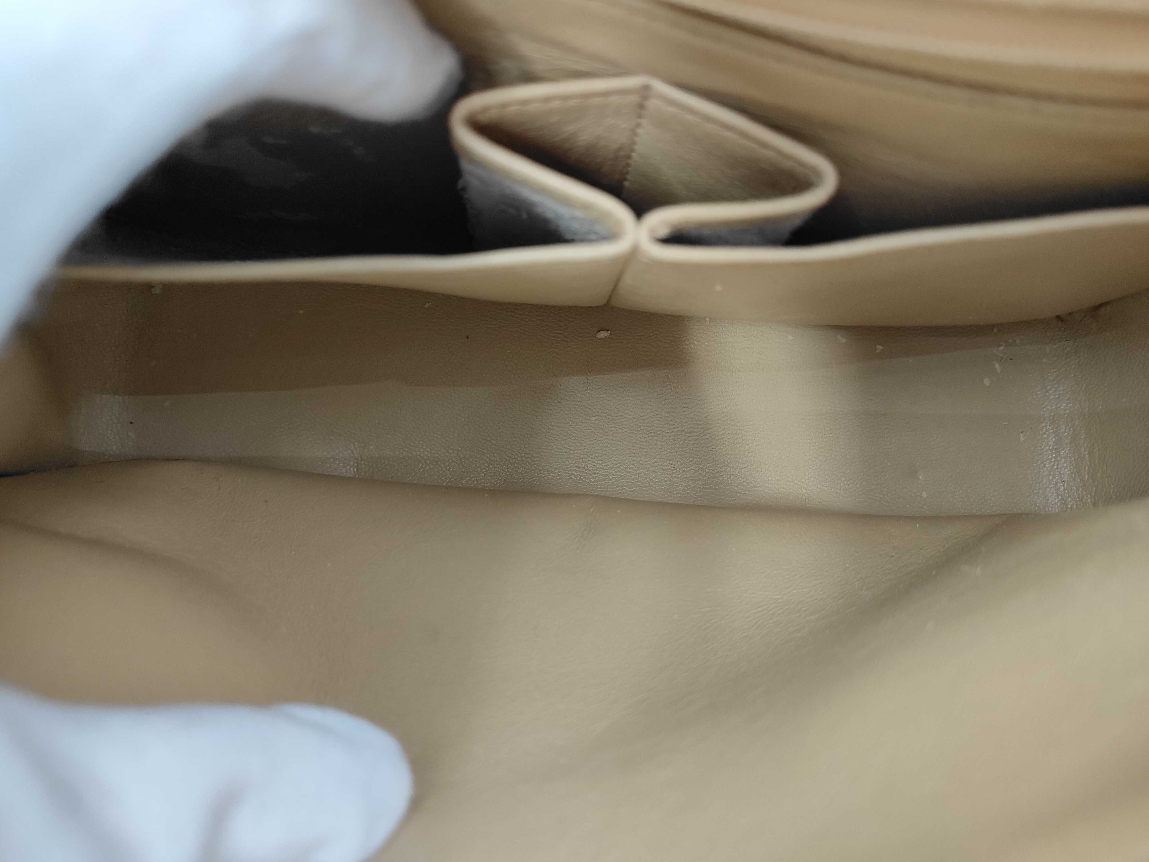 Single Chain Shoulder Bag, Beige, 22cm, Serial Number 03 Series — view 8