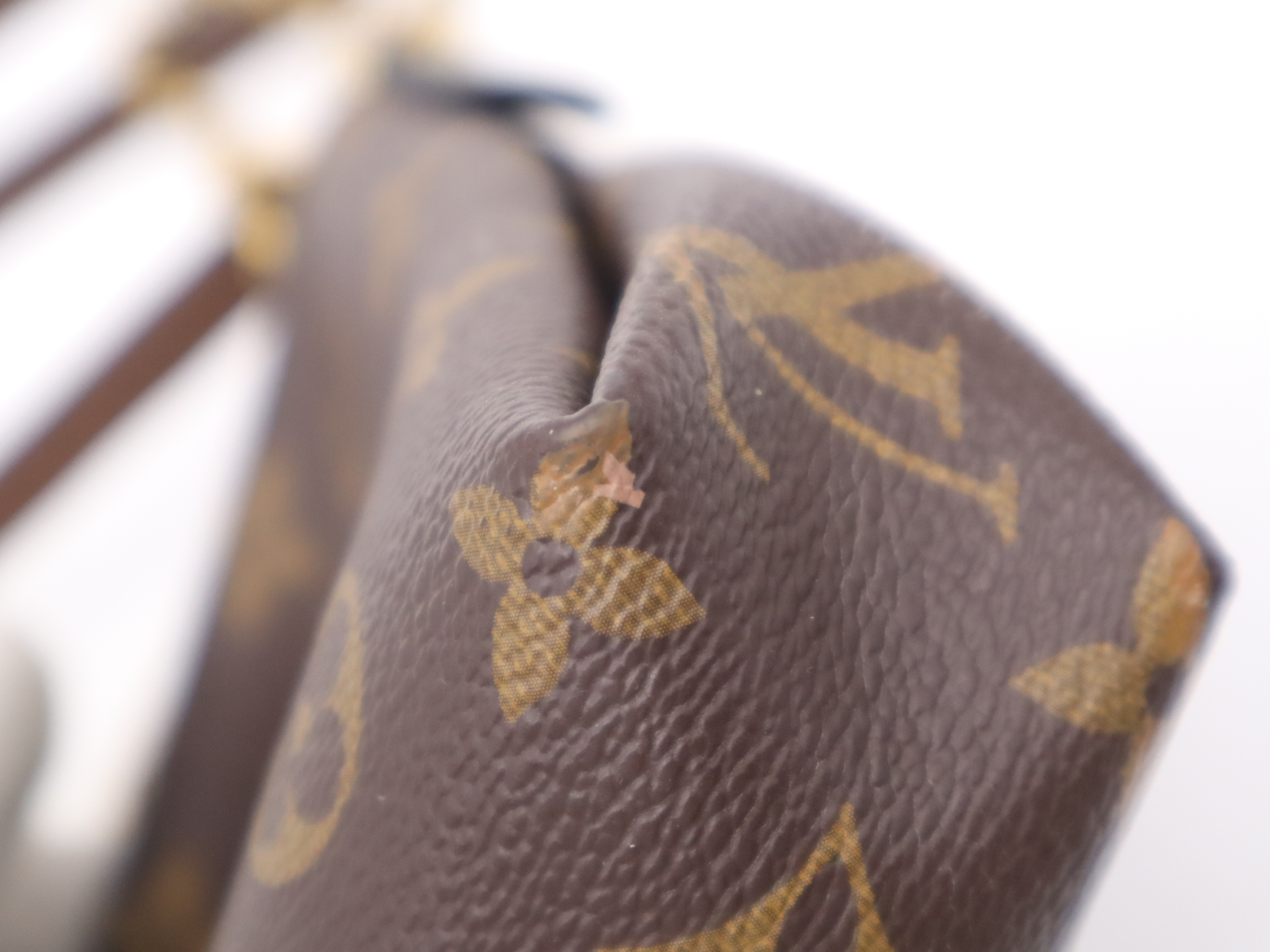 M41639 Monogram Pallas Clutch Noir with 2 Shoulder Straps, RFID verified. — view 10