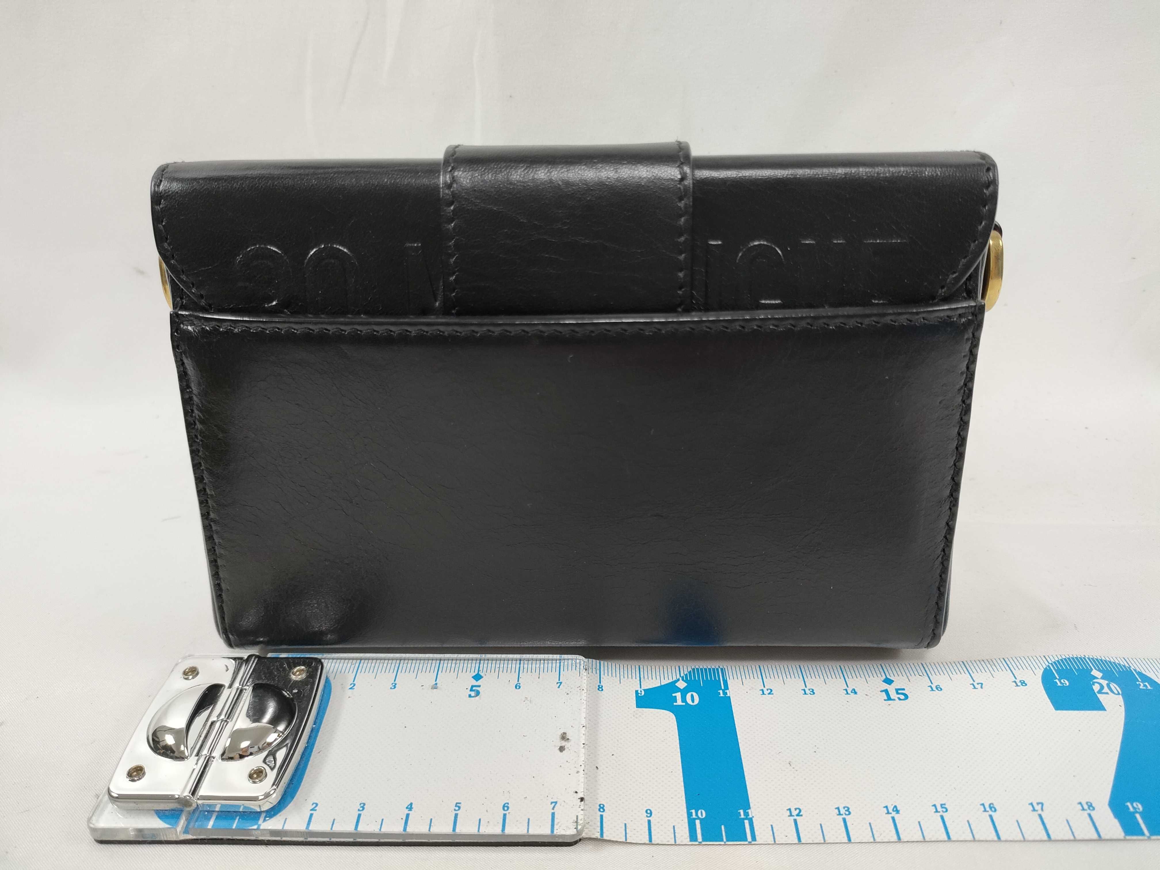 30 Montaigne Shoulder Bag, Black, RFID Protection — view 2