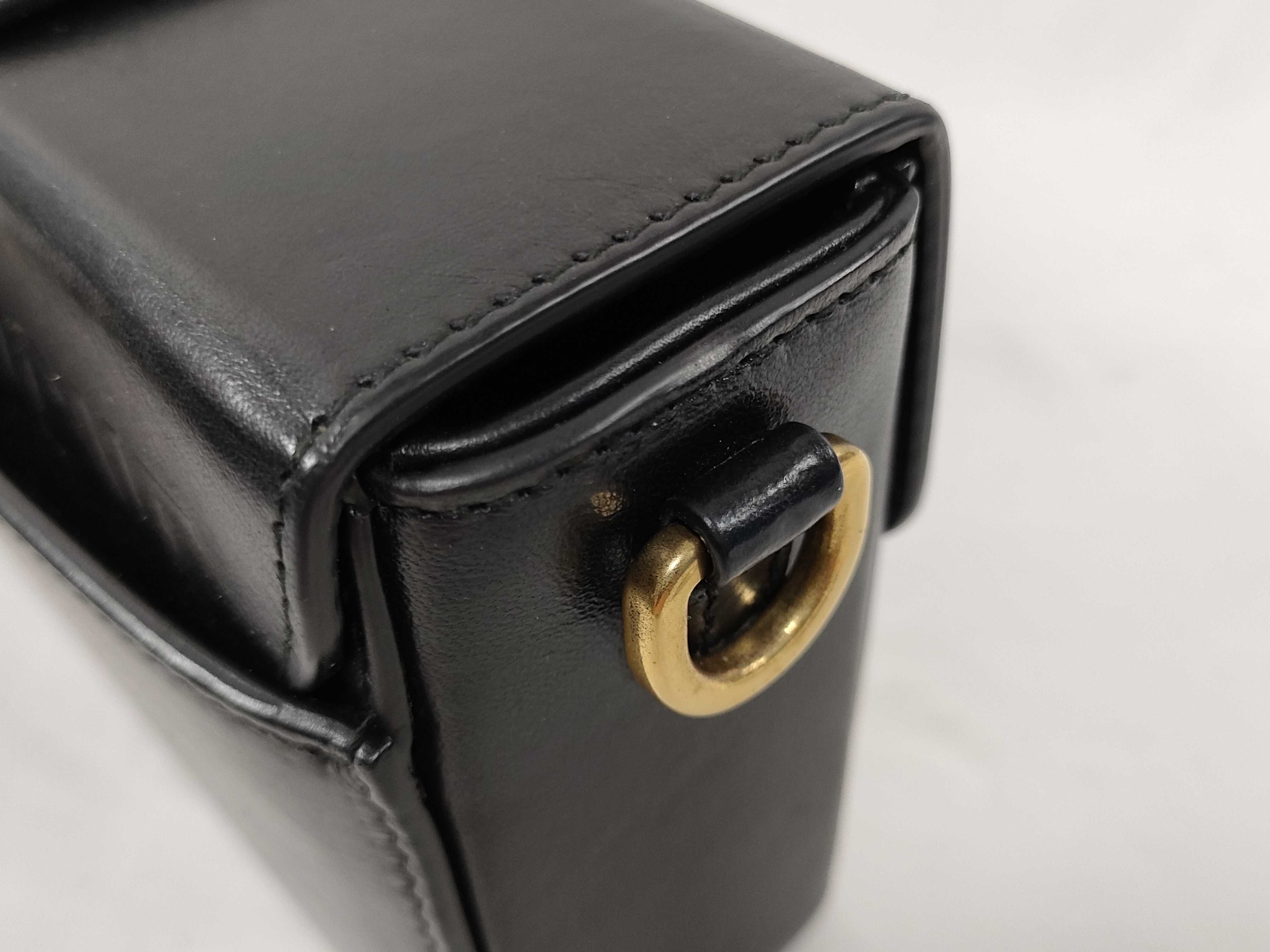 30 Montaigne Shoulder Bag, Black, RFID Protection — view 4
