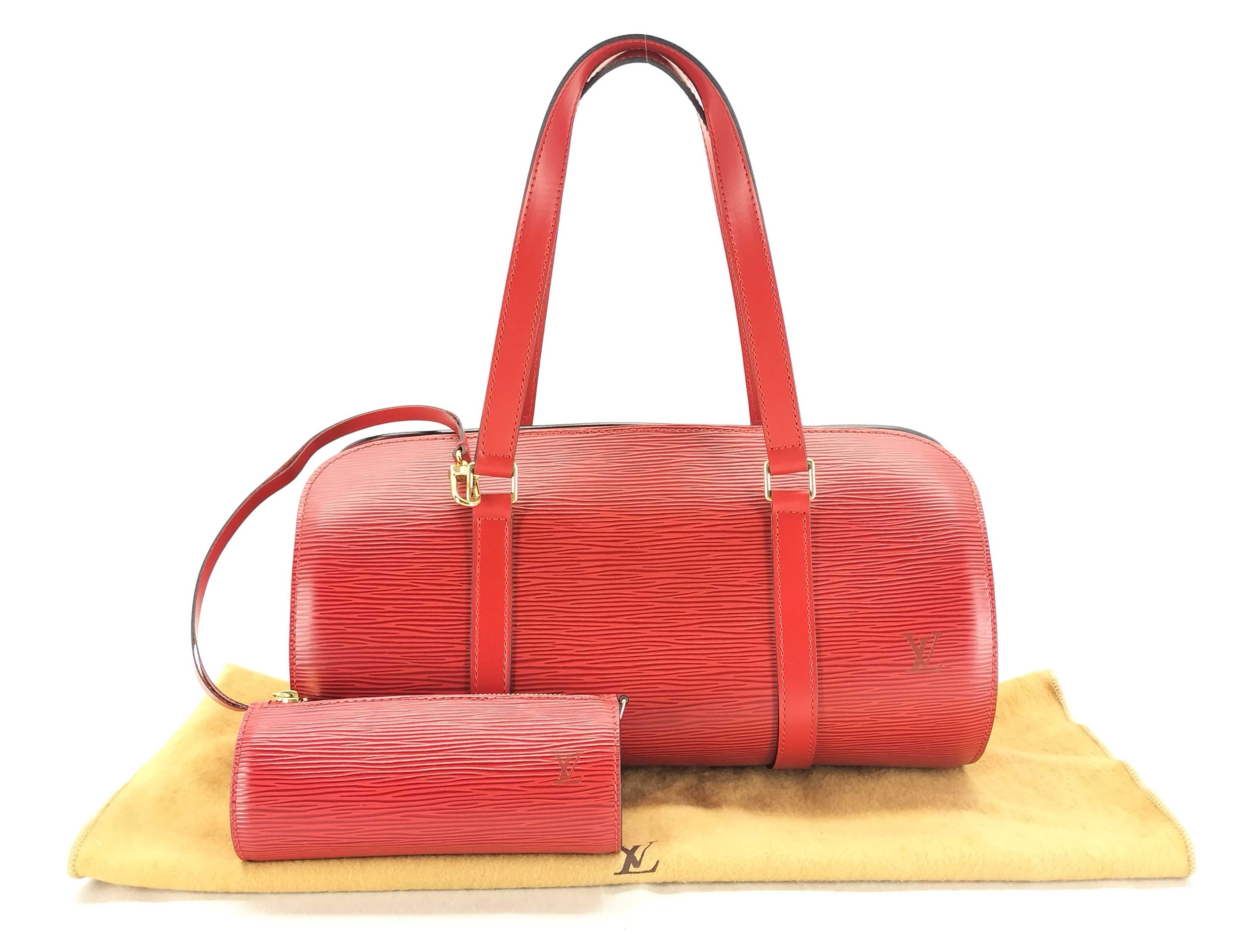 Epi Louis Vuitton Soufflot Handbag Epi M52227 Handbag