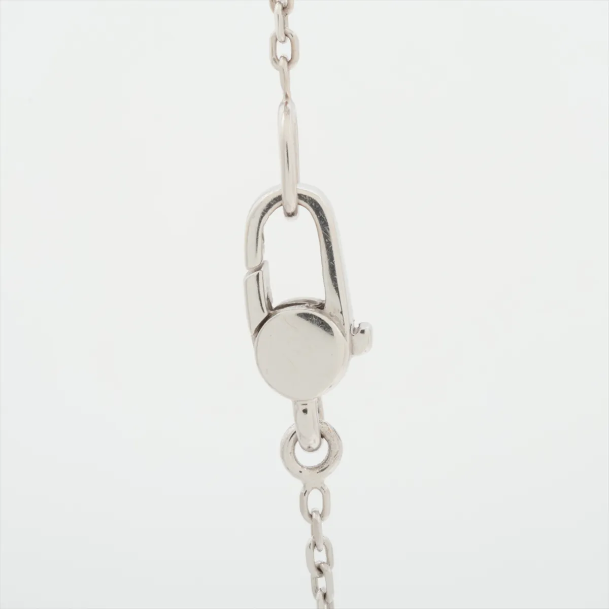 Separate Cross Diamond Necklace 750(WG) 9.6g Metal thread — view 3