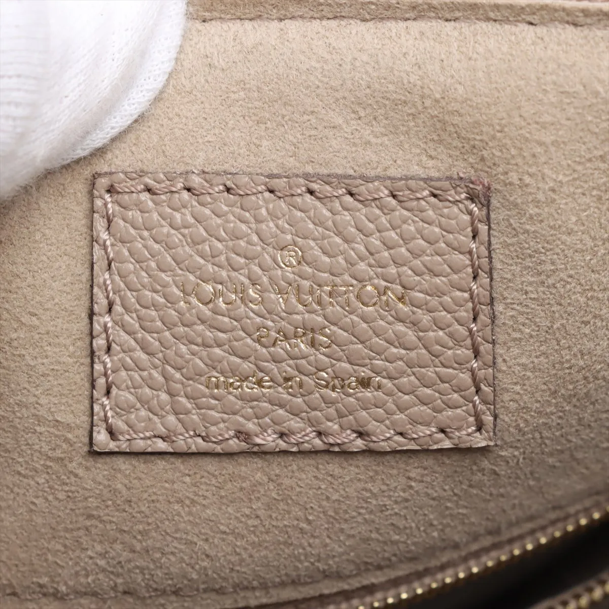 Monogram Empreinte Speedy Bandoulière 25 M59273 Beige (RFID detected) — view 11