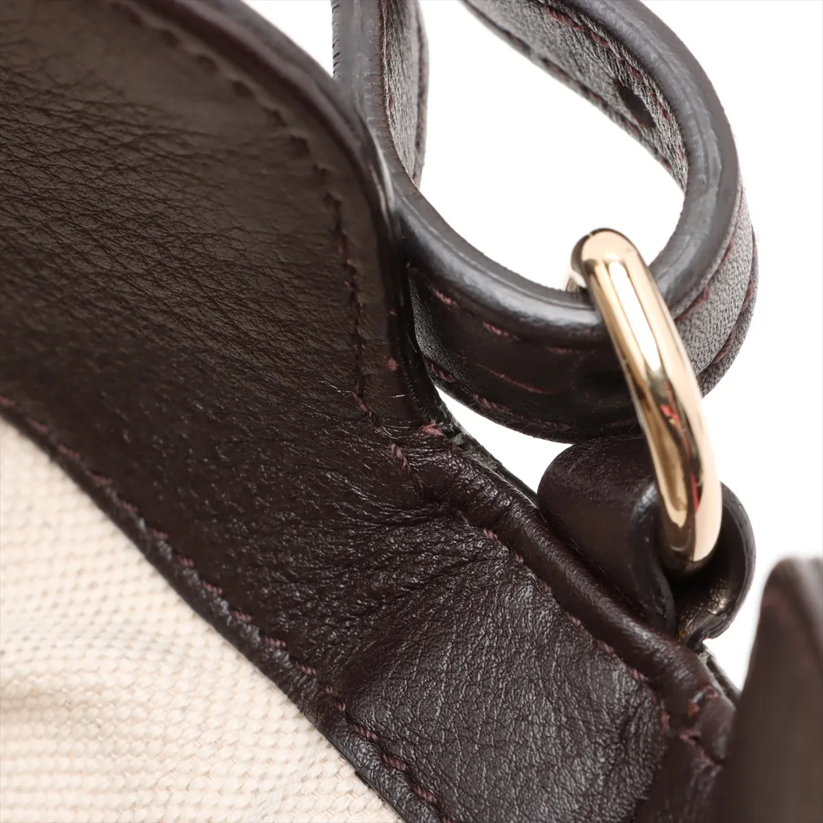 Guccisima Brie Leather 2WAY Handbag Brown 353120 — view 15