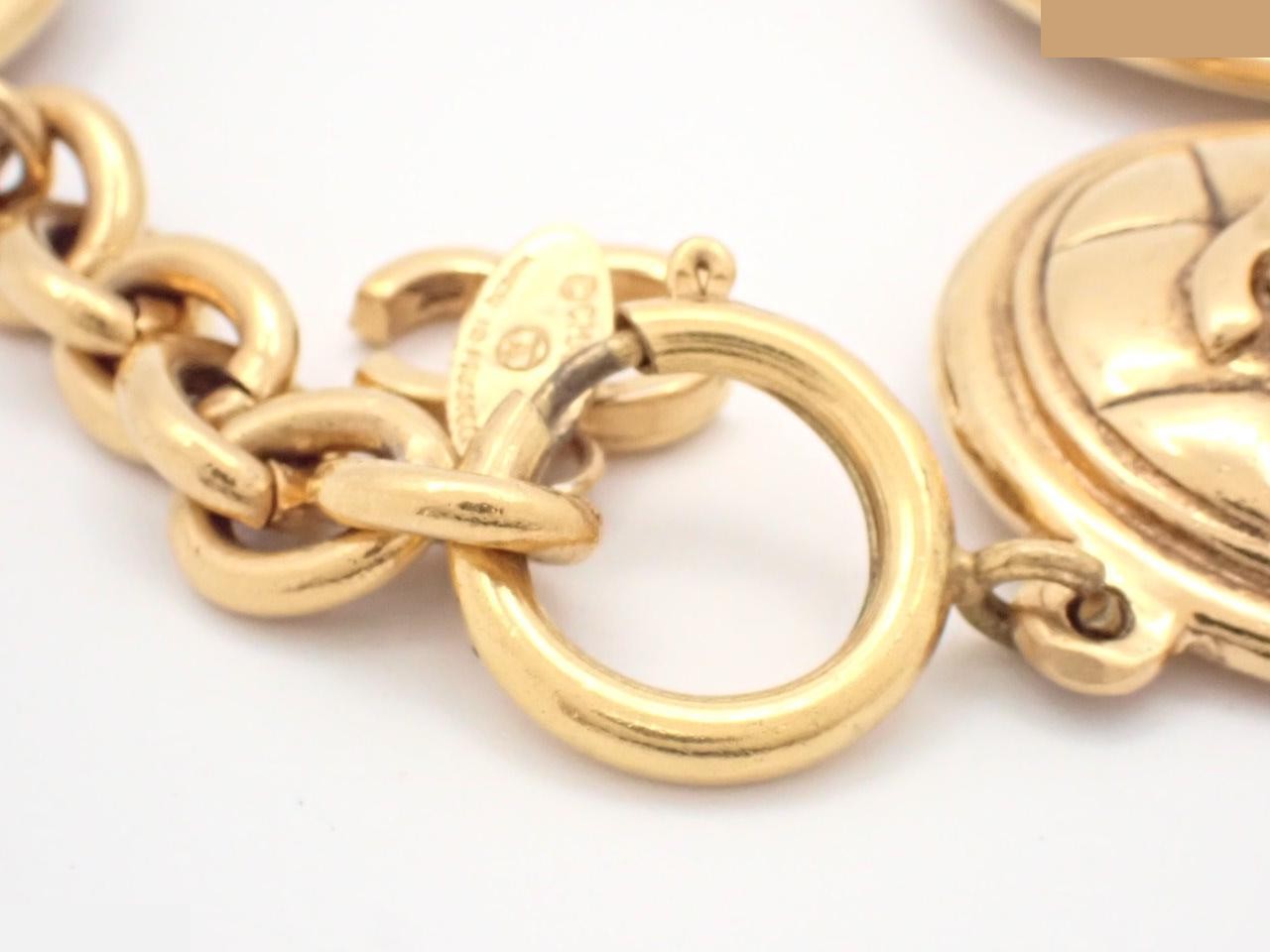 Coco Mark Matelassé Bracelet, engraved, wrist circumference approximately 22cm — view 3