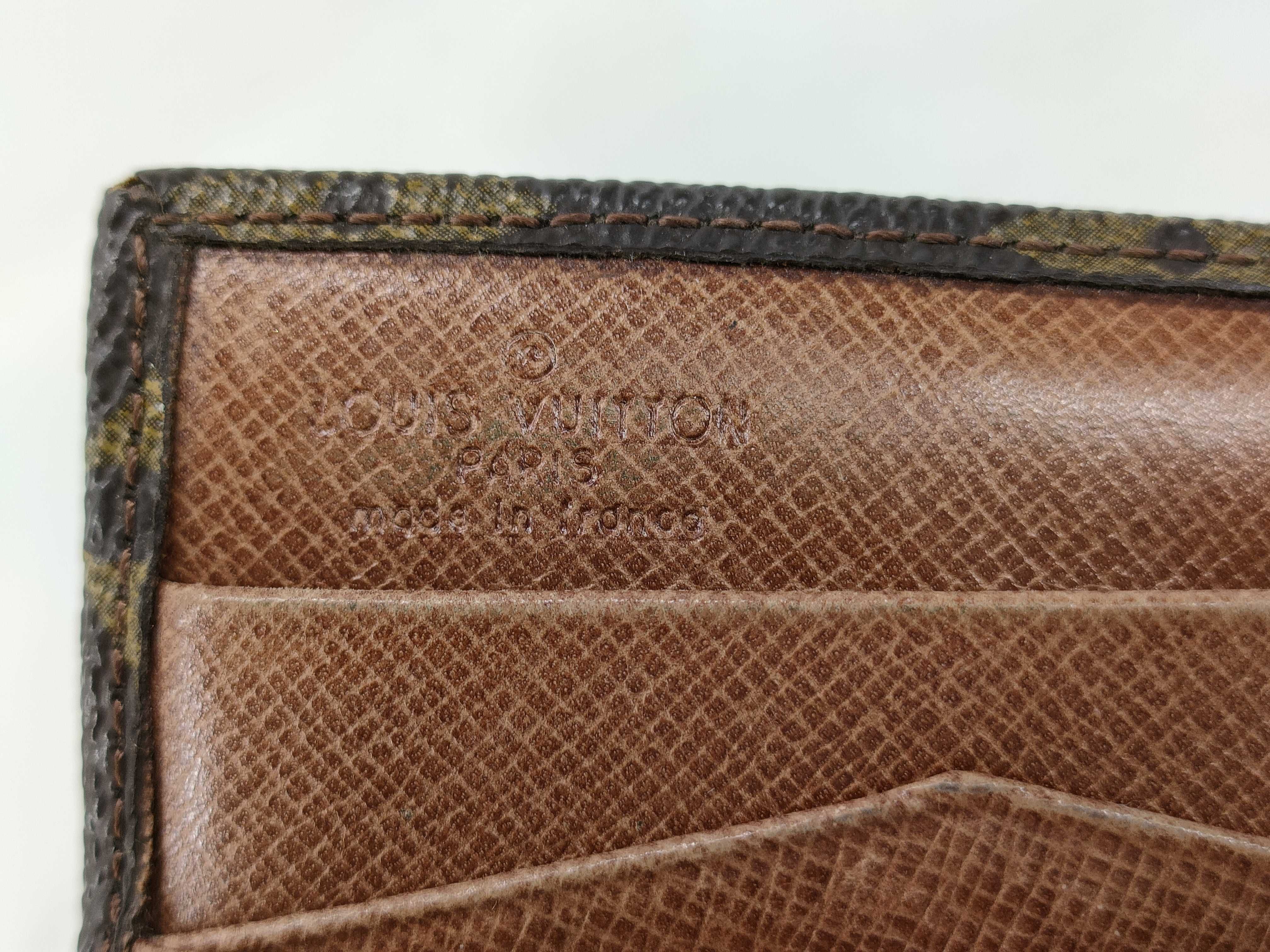 Monogram Louis Vuitton Monogram Portomone Bier Cult Credit M61660 861 Fold Wallet — view 11