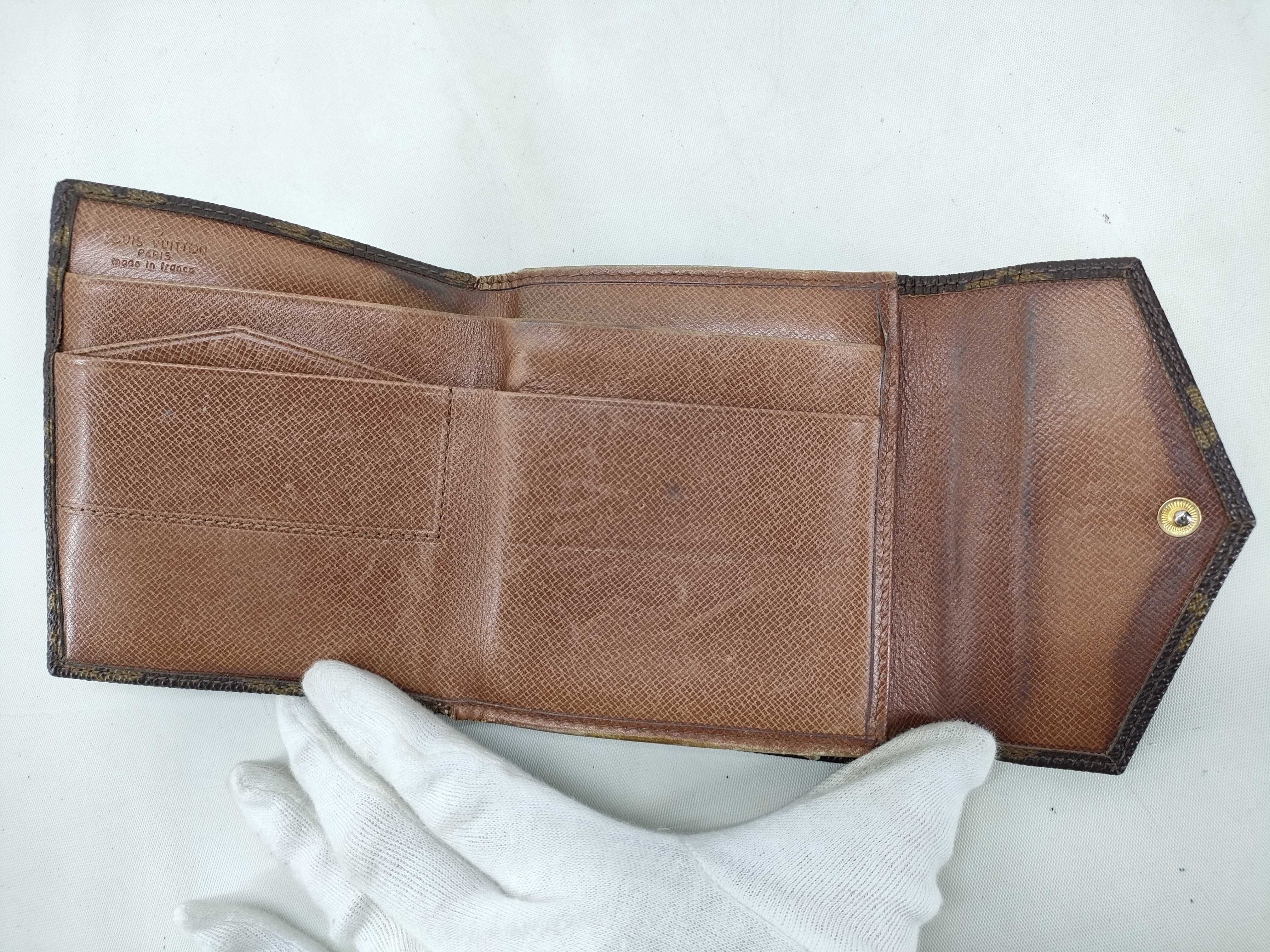Monogram Louis Vuitton Monogram Portomone Bier Cult Credit M61660 861 Fold Wallet — view 10
