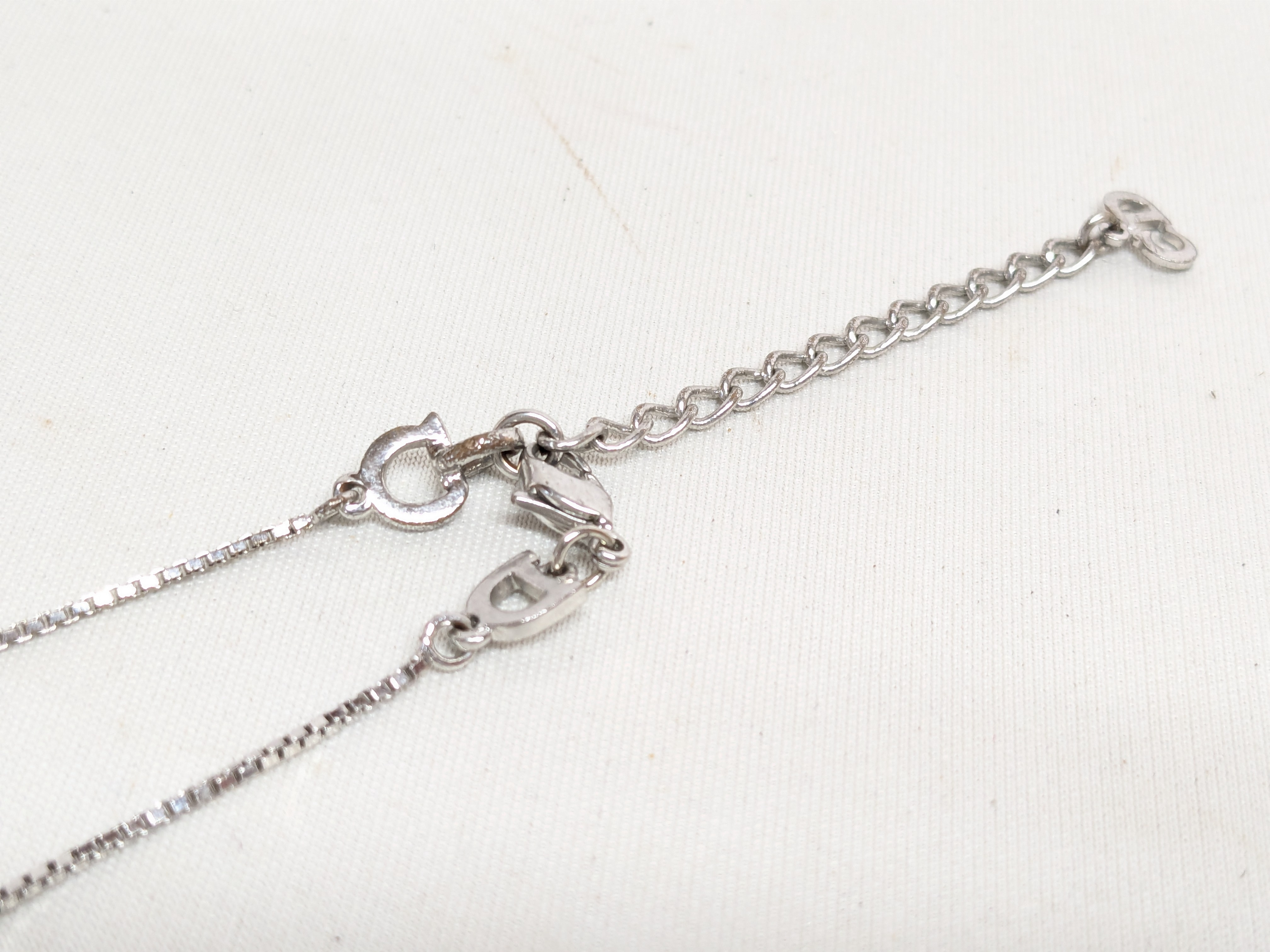 logo plate bracelet/bangle — view 3