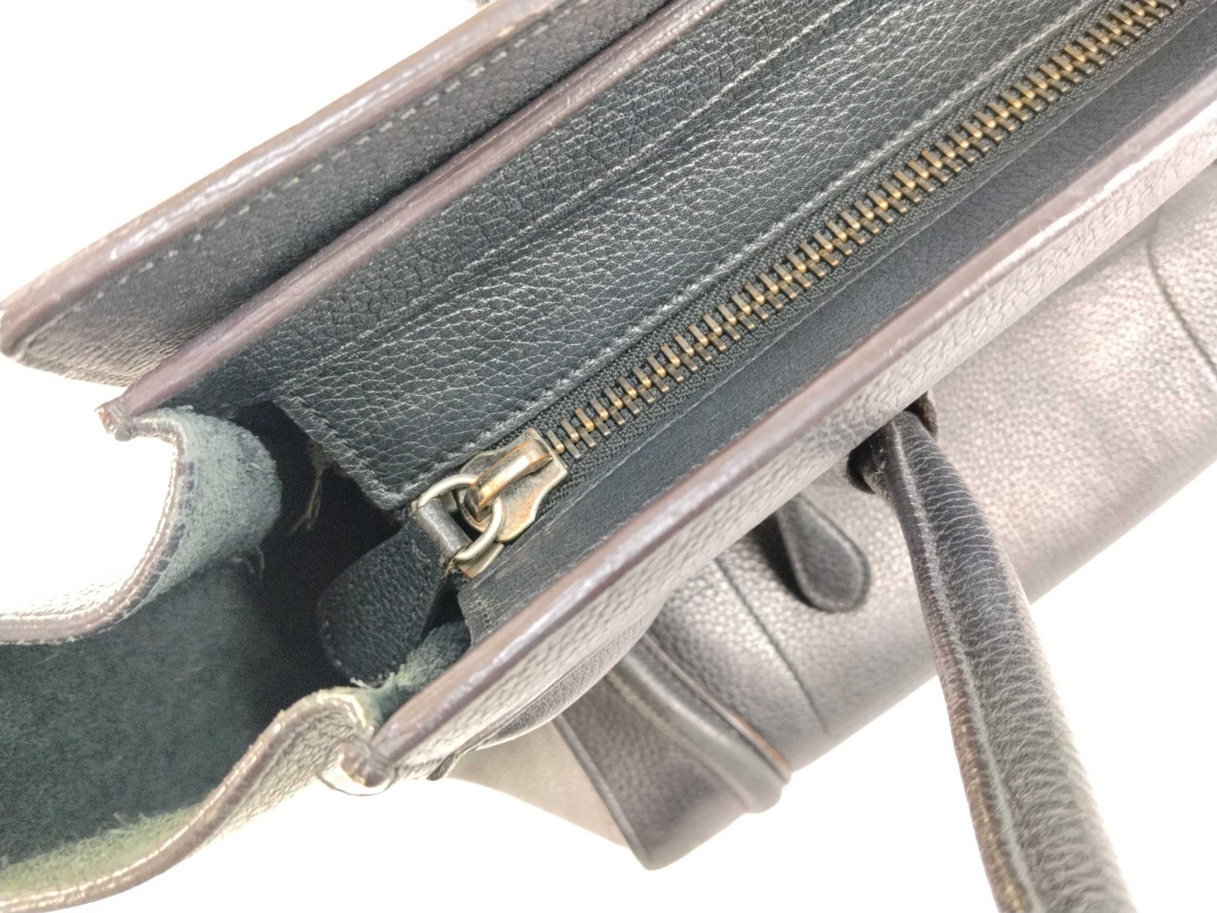 Luggage Calf Leather Handbag — view 9