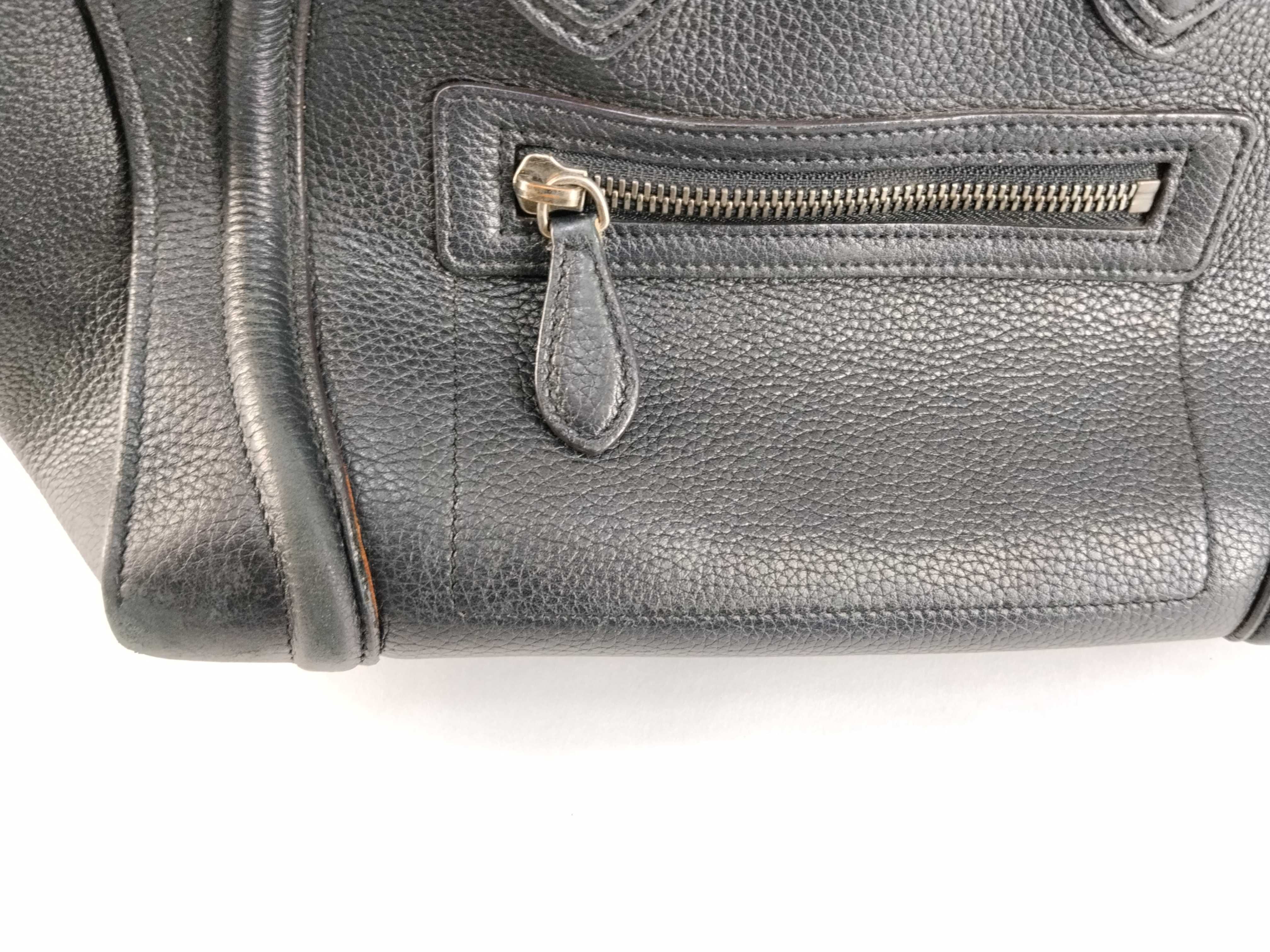 Luggage Calf Leather Handbag — view 10