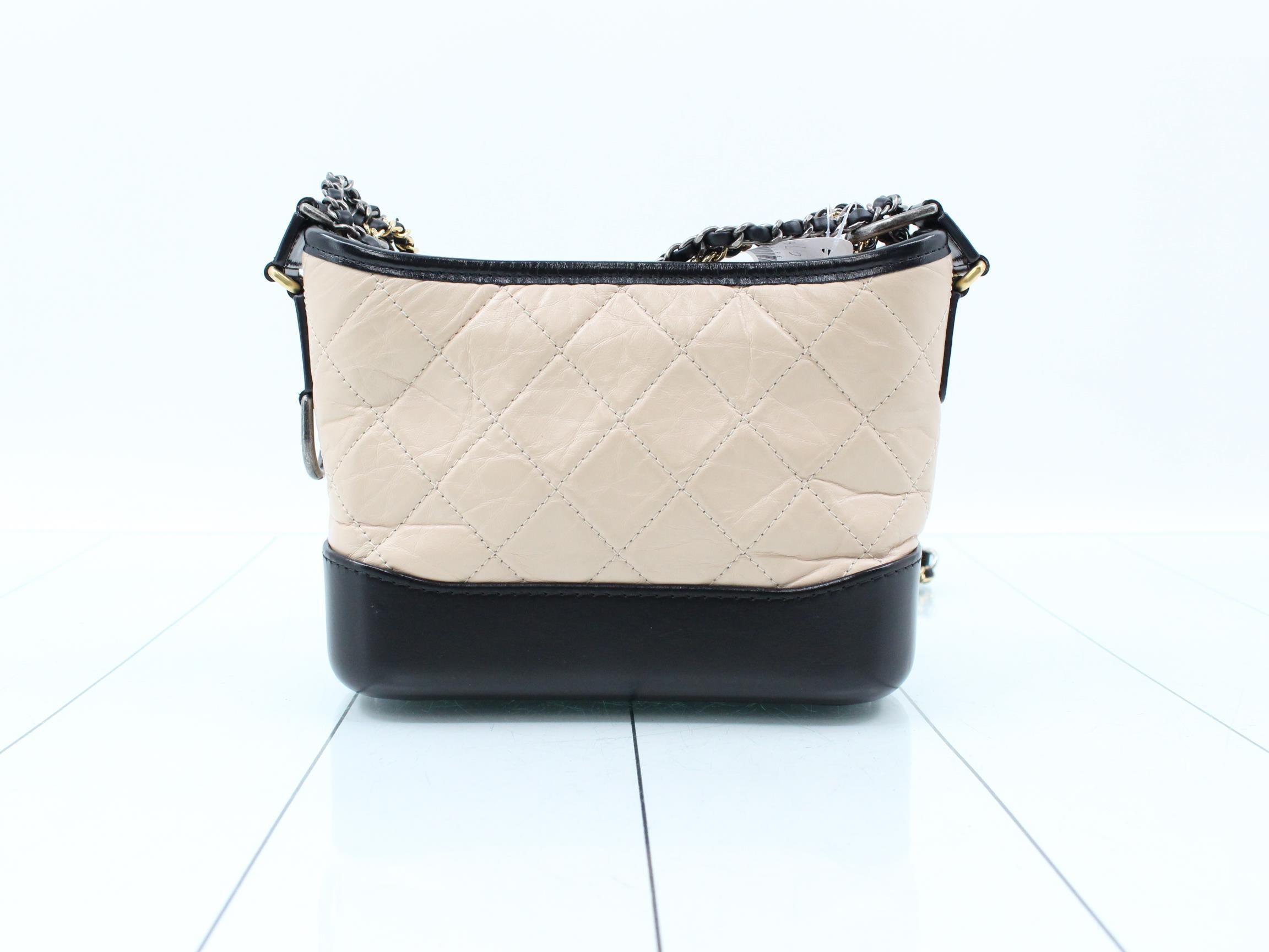 Gabrielle de Chanel Leather Chain Shoulder Bag — view 2