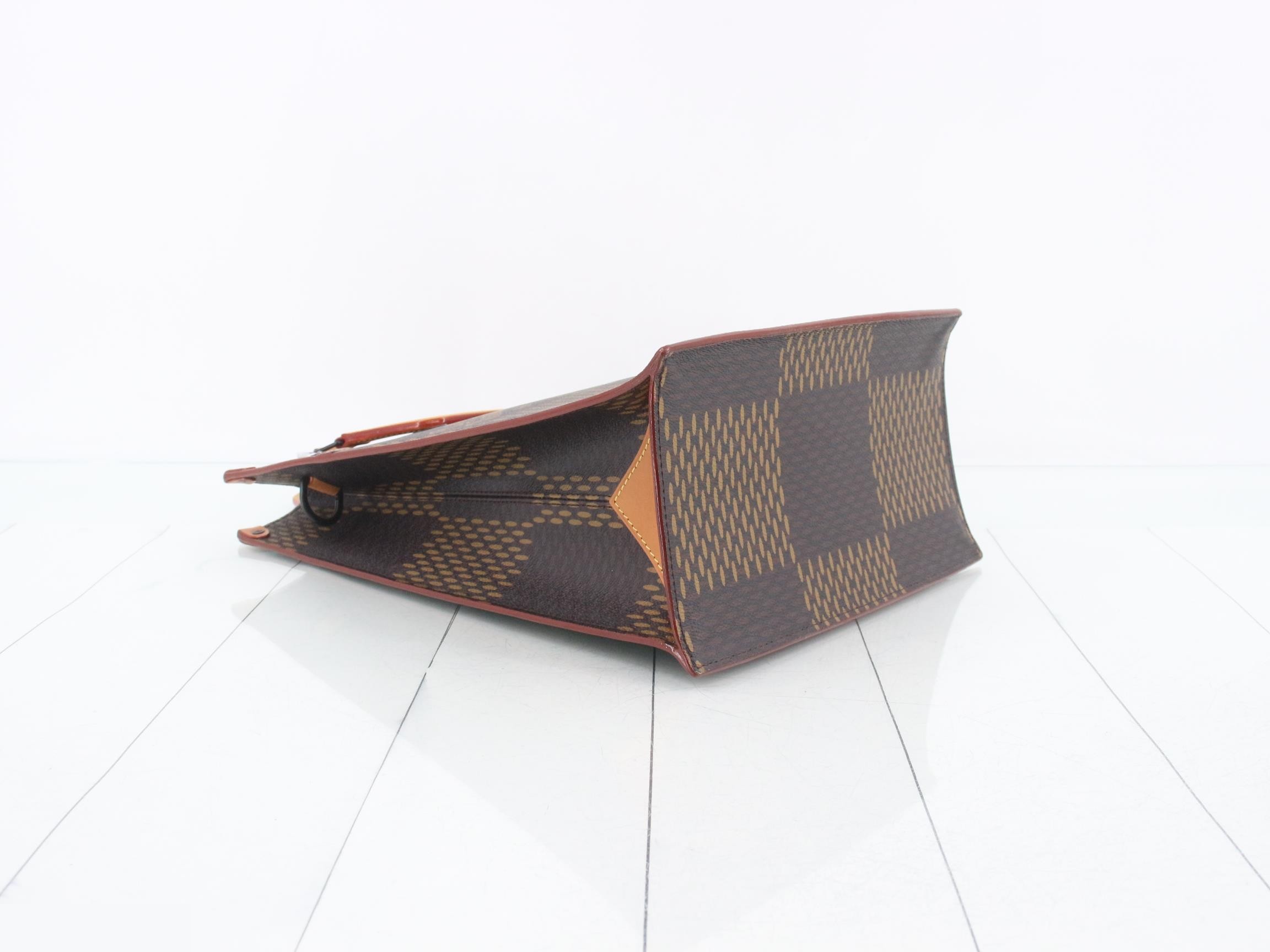 Damier Giant Mini Tote 2-Way Handbag — view 5