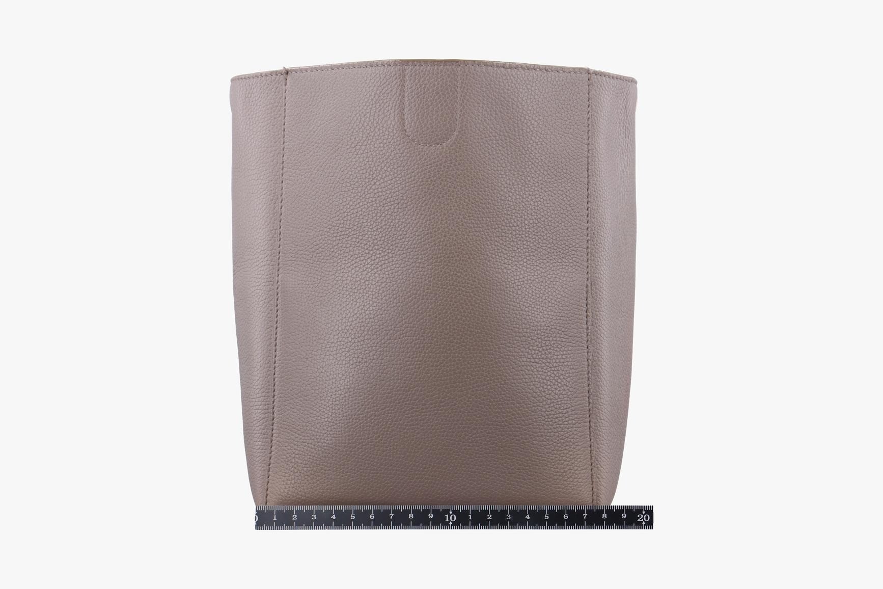 Sangle Bucket Small Leather Brown — view 2