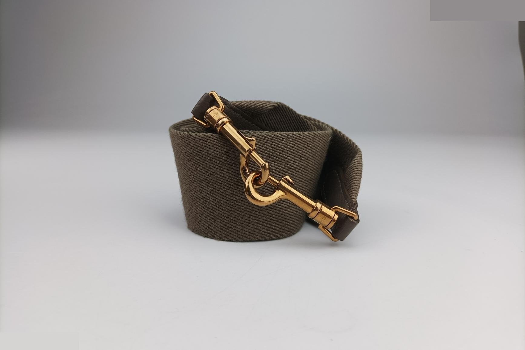 Sangle Bucket Small Leather Brown — view 11