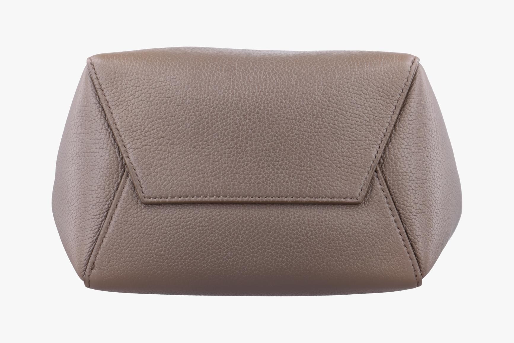 Sangle Bucket Small Leather Brown — view 3