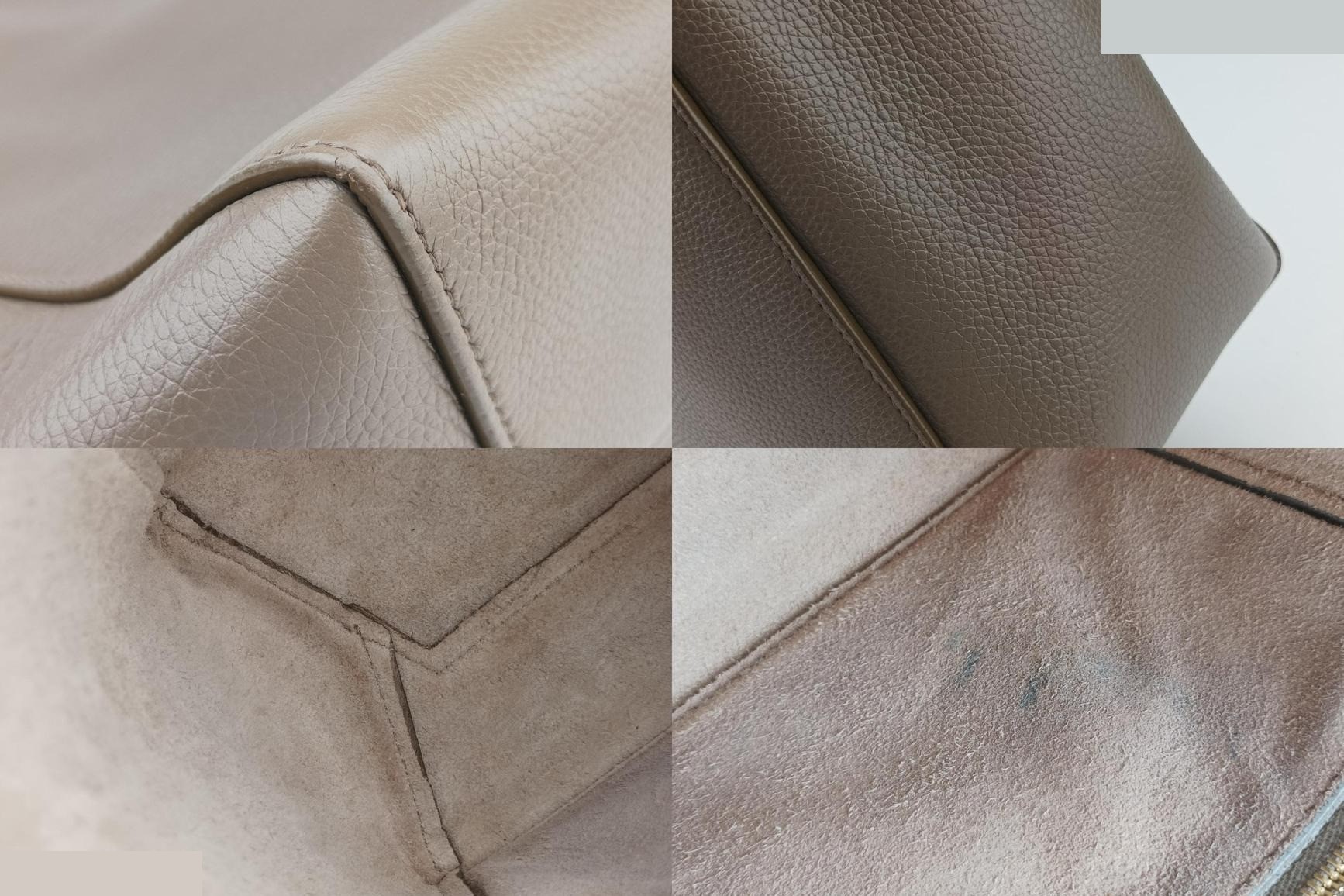 Sangle Bucket Small Leather Brown — view 9