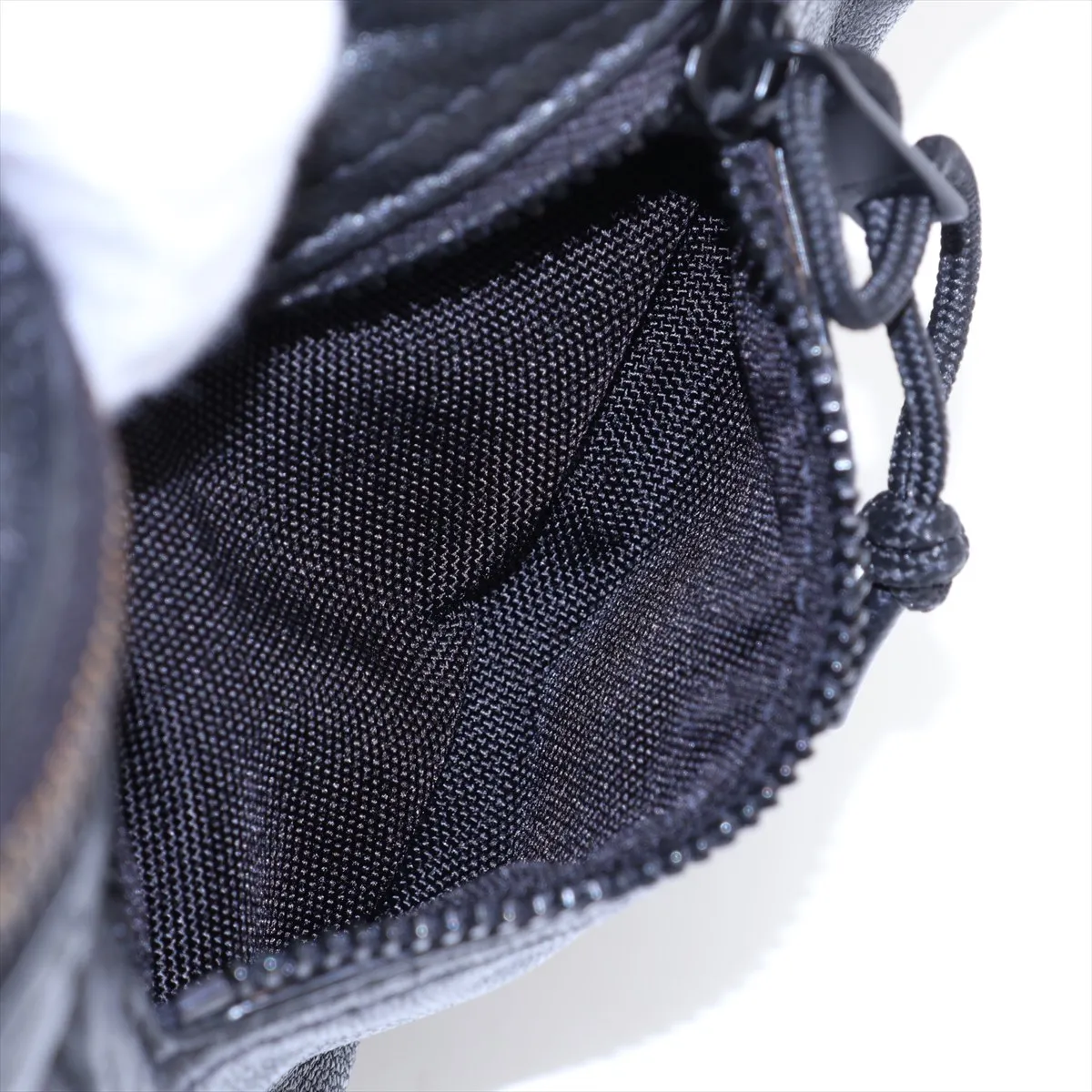 Nux 581375 Leather Waist Pouch, Black — view 10