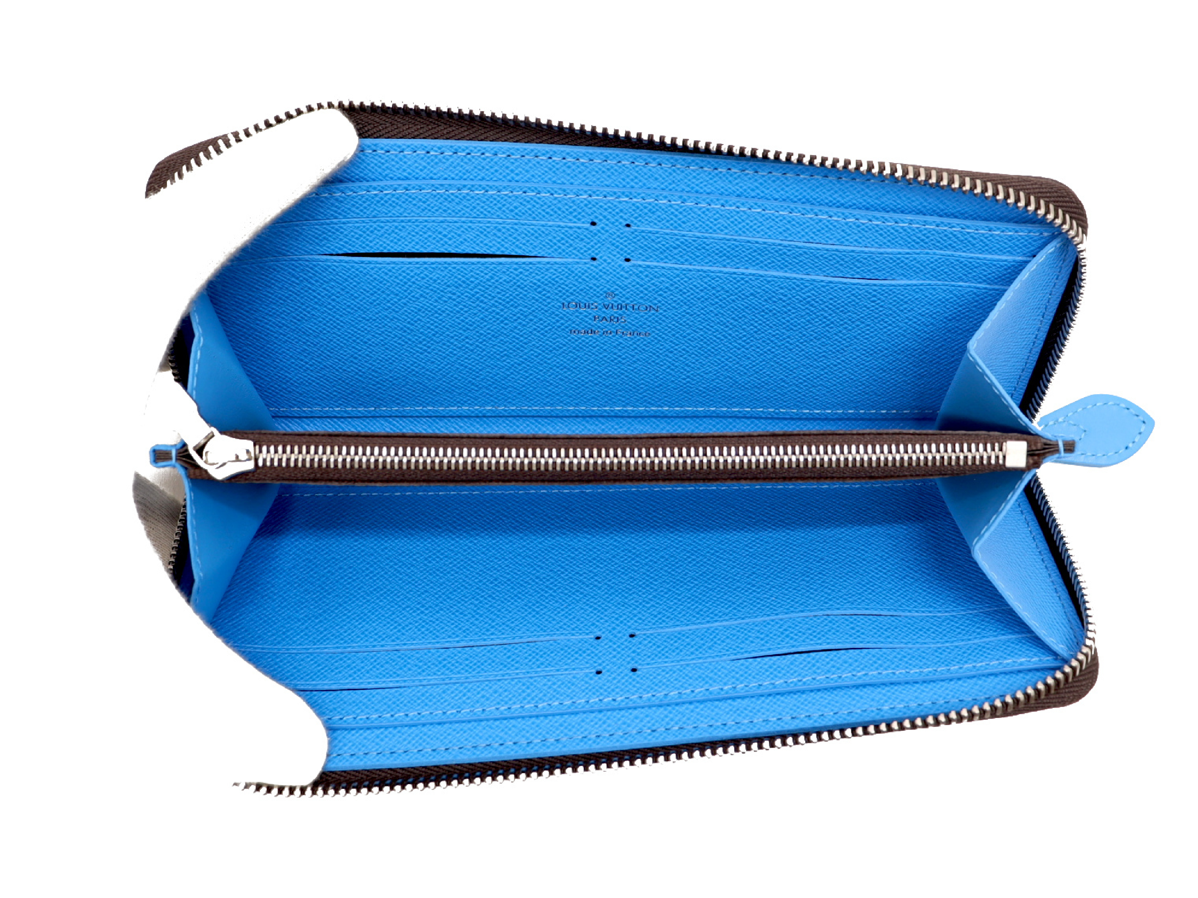 Monogram Portefeuille Clemence Gaston Blue M12883 RFID Wallet — view 6