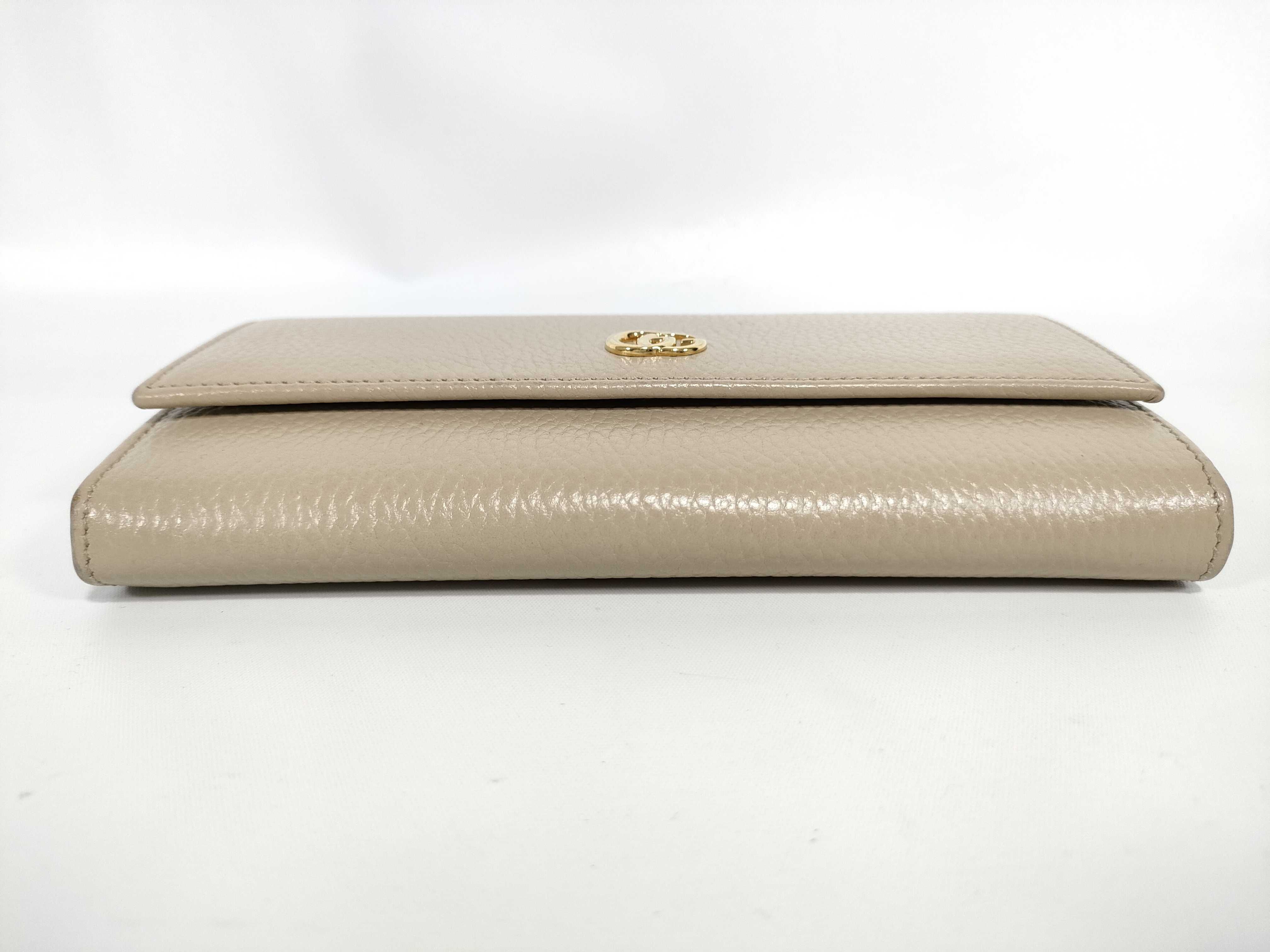 456116 Marmont Long Wallet Leather Wallet — view 5
