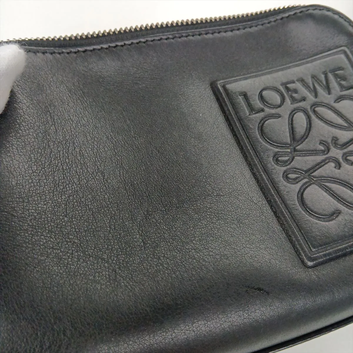 Camera Crossbody Bag Mini Leather 2-Way Shoulder Bag Black — view 12