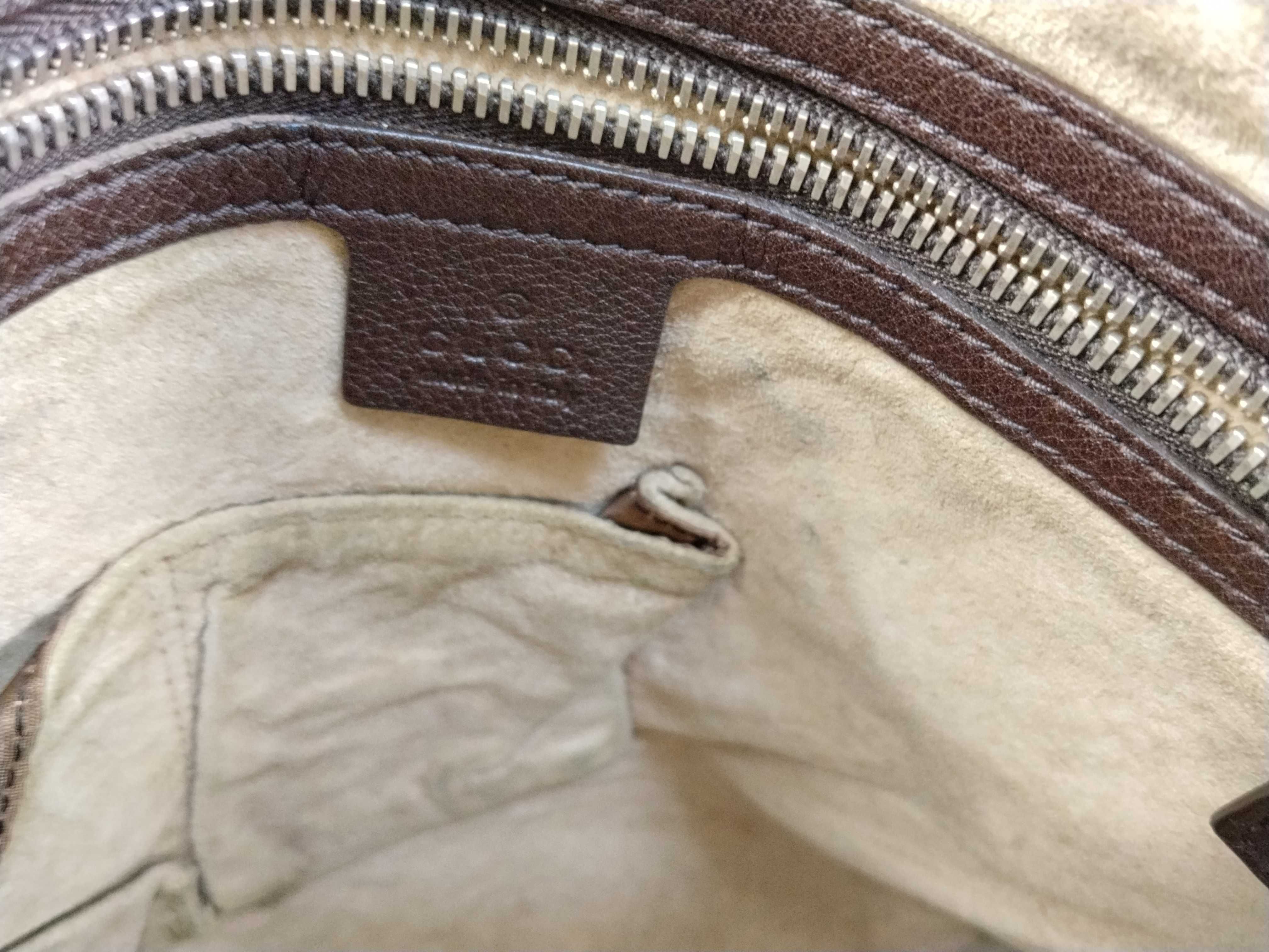Shoulder Bag Leather Brown Shoulder Bag — view 11