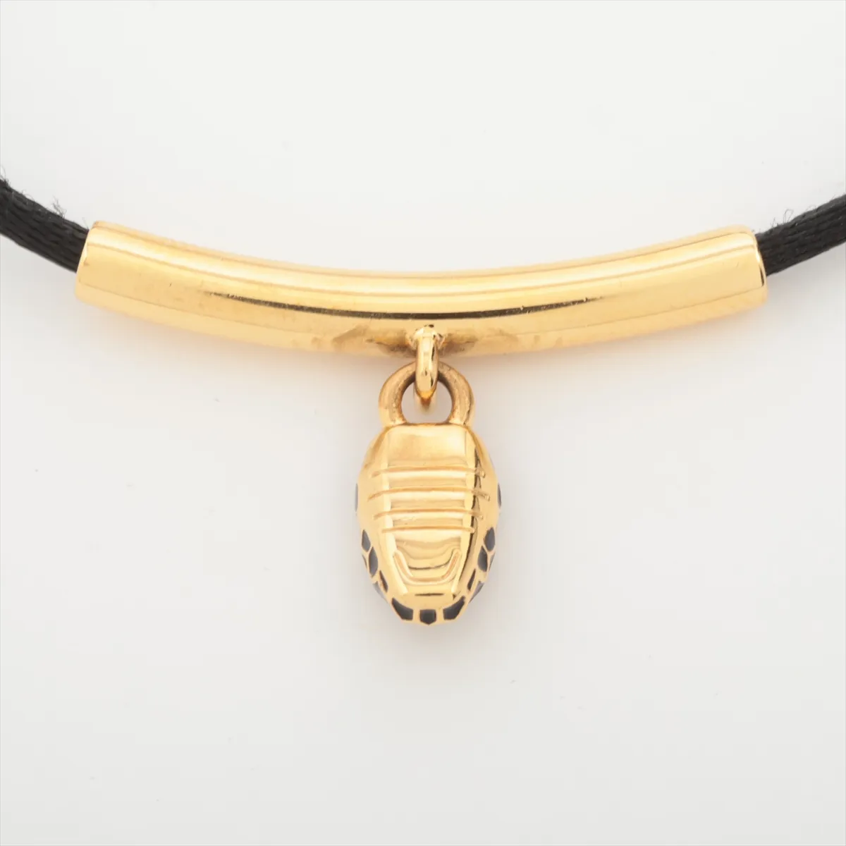 Serpenti Bracelet GP x Fabric Gold x Black — view 3