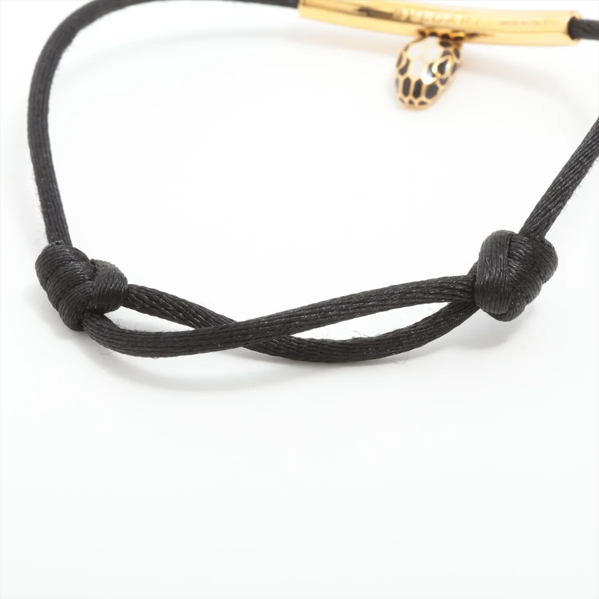 Serpenti Bracelet GP x Fabric Gold x Black — view 4