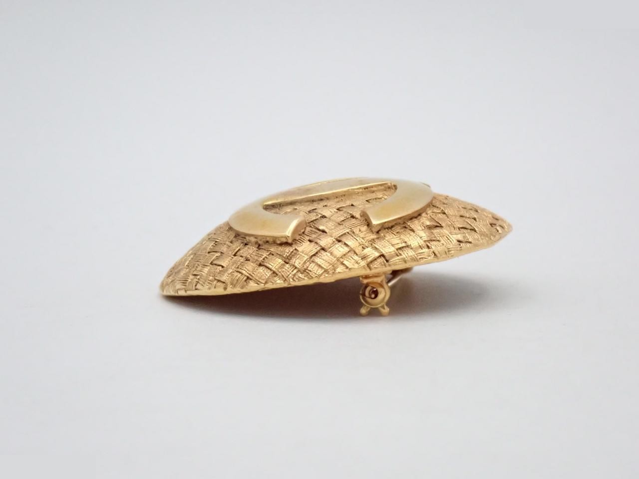 Coco Mark Gold Brooch 29 — view 3