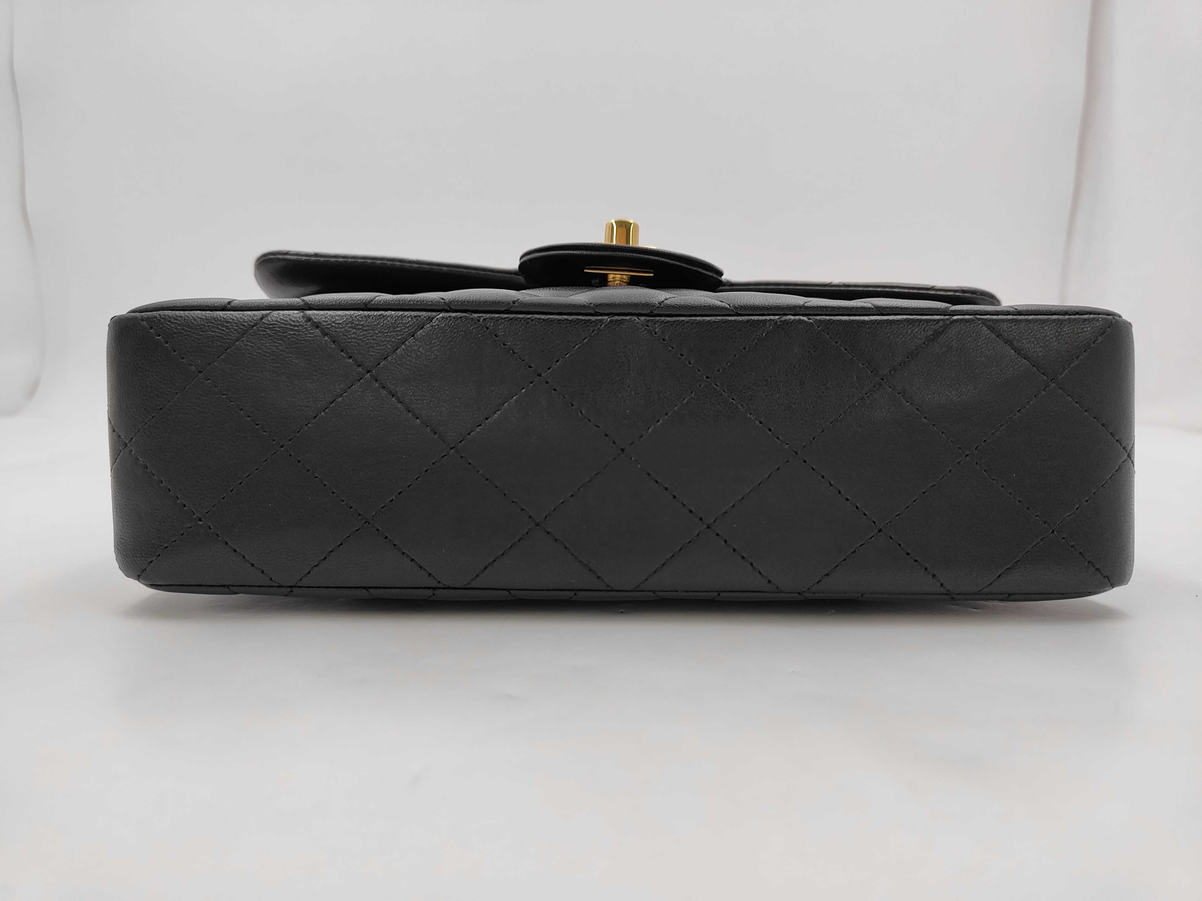 CF S Chain Bag, Black with Gold Hardware, Shoulder Bag — view 3